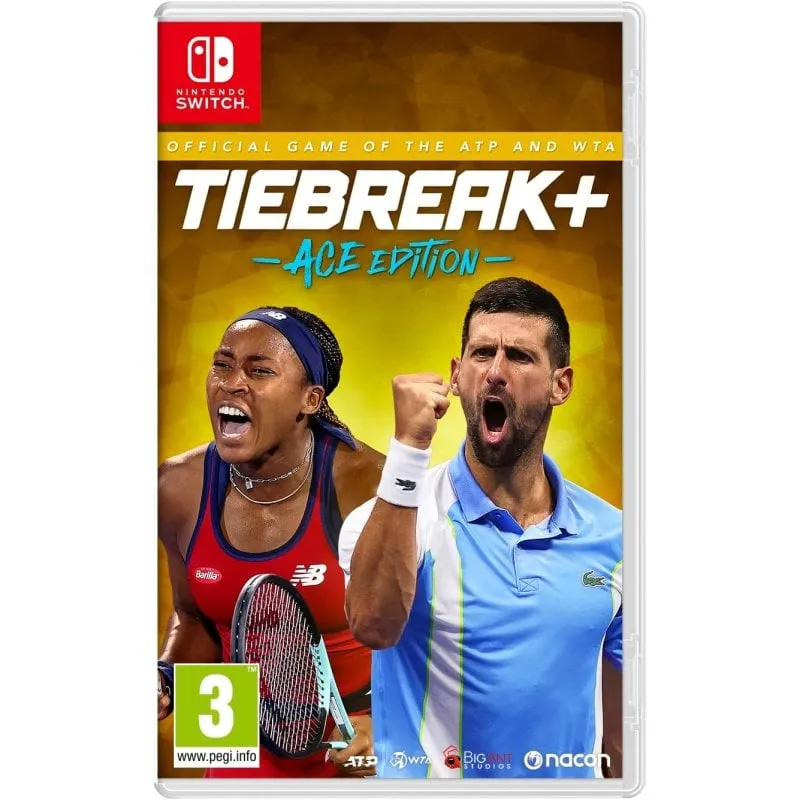Nacon Tiebreak Videogioco ufficiale ATP/WTA per Nintendo Switch - immagine 1