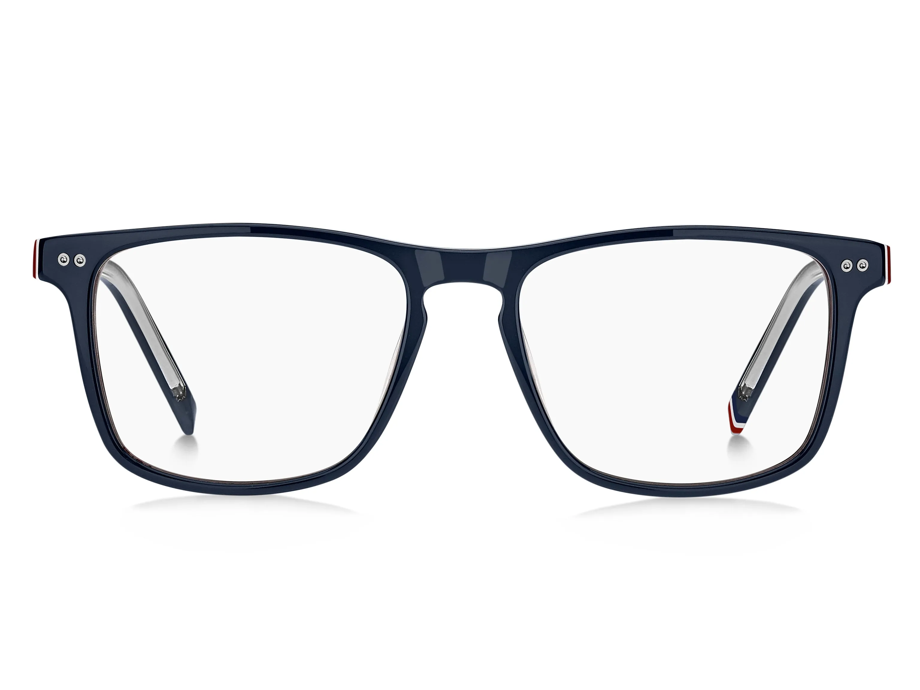 Tommy Hilfiger TH 2189 PJP Montature da vista Acetato Blu Squadrata Normale - immagine 2