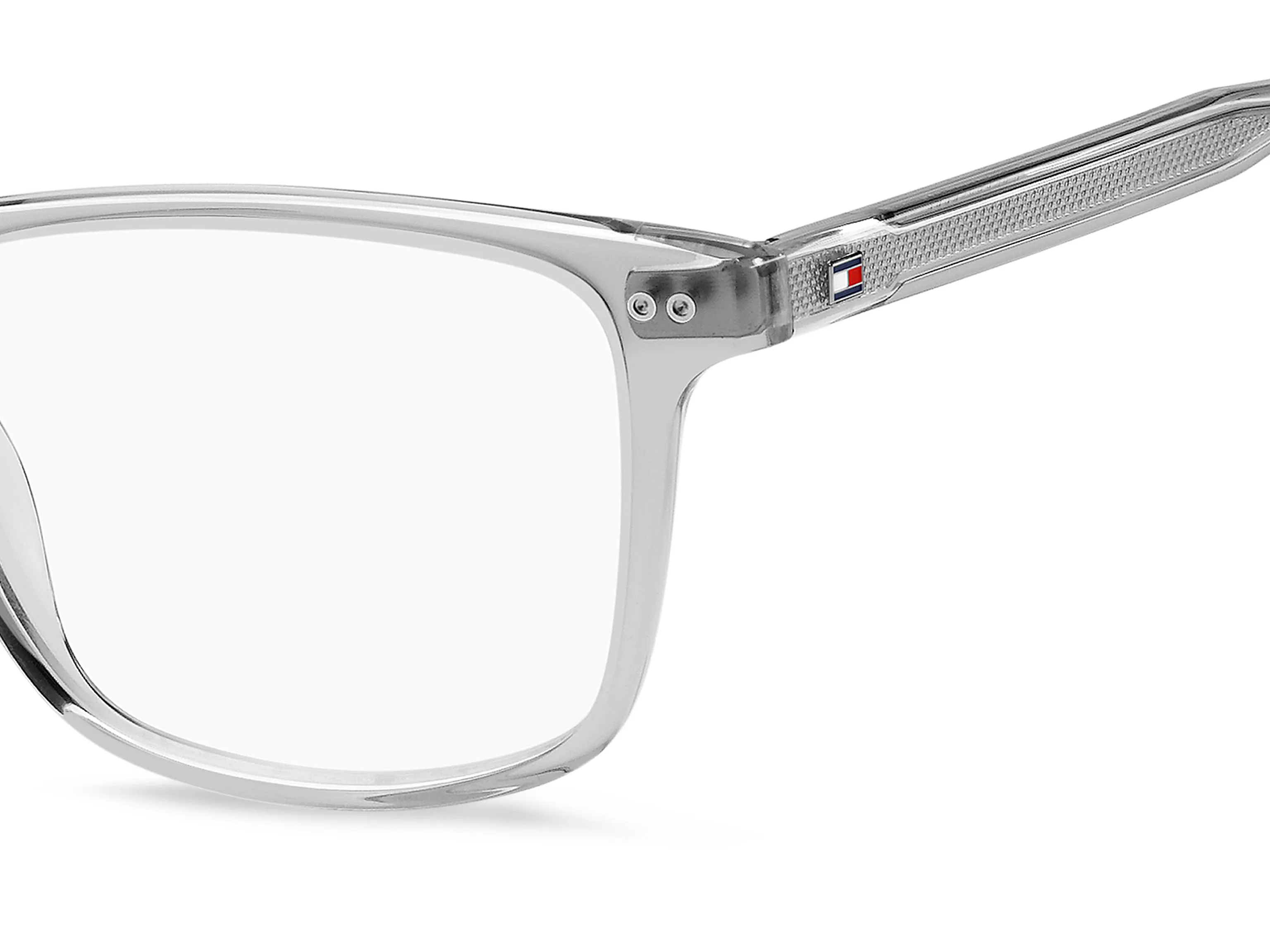 Tommy Hilfiger TH 2189 KB7 Montature da vista Acetato Grigio Squadrata Normale - immagine 3