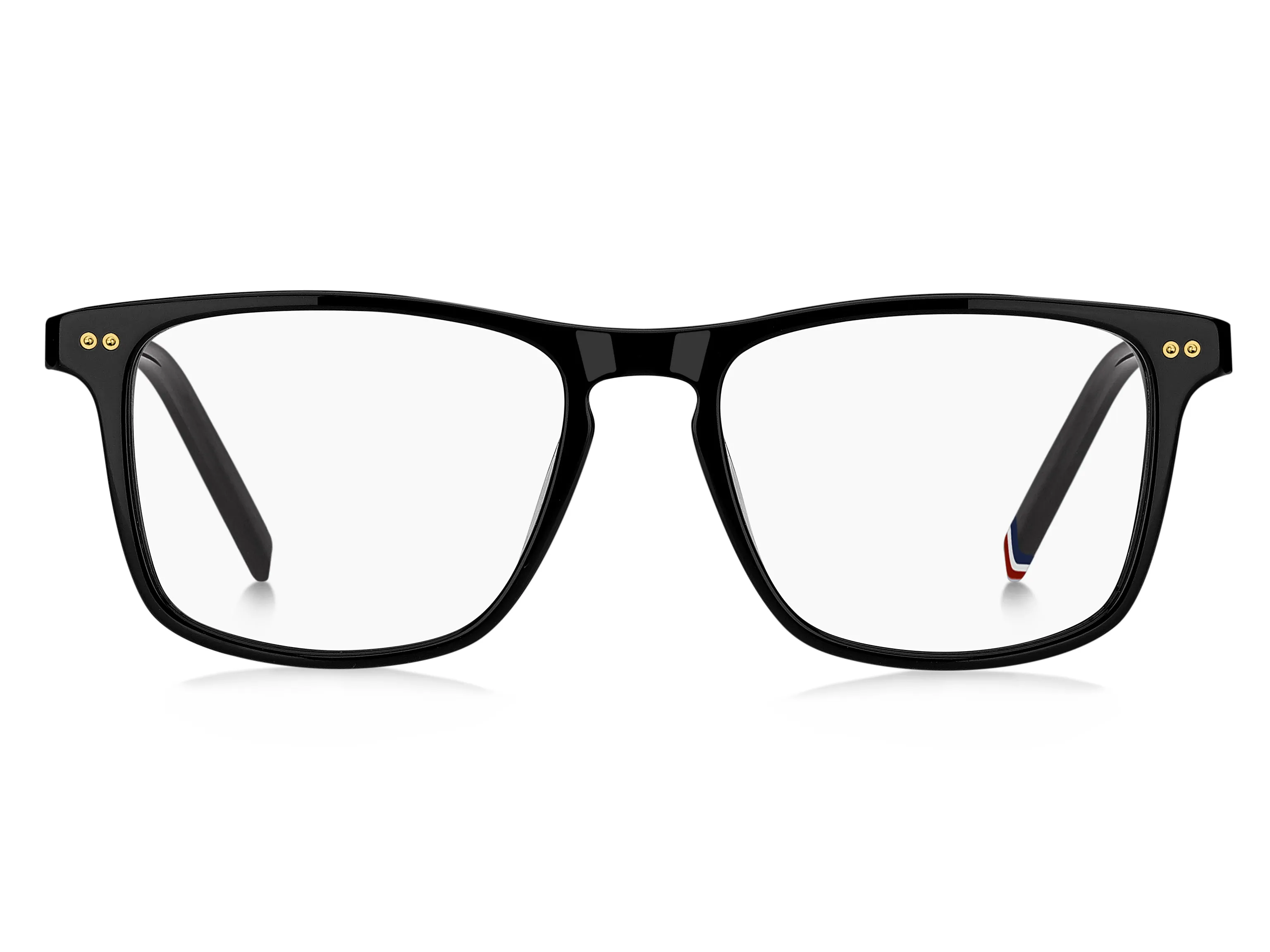 Tommy Hilfiger TH 2189 807 Montature da vista Acetato Nero Squadrata Normale - immagine 2