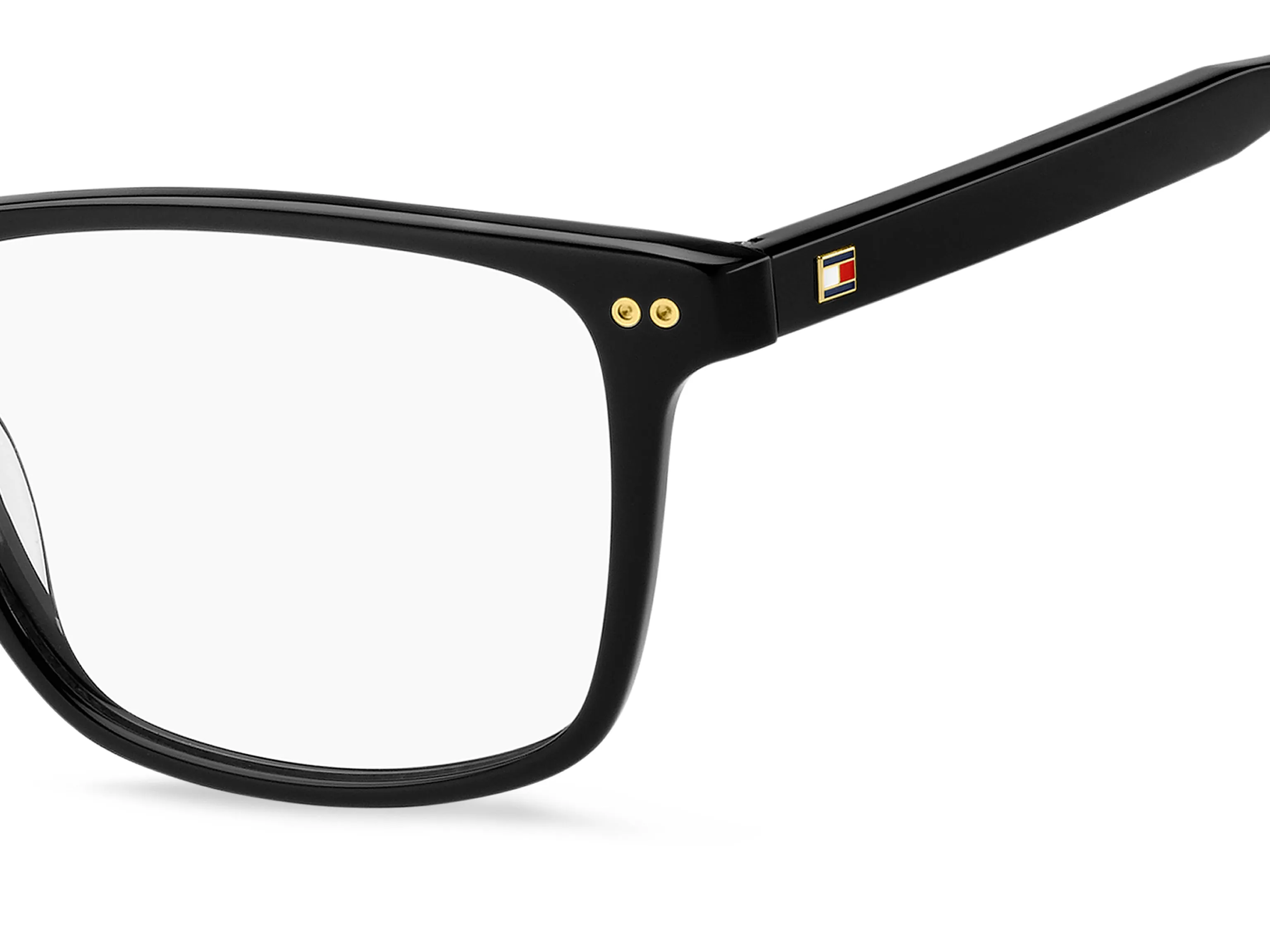 Tommy Hilfiger TH 2189 807 Montature da vista Acetato Nero Squadrata Normale - immagine 3