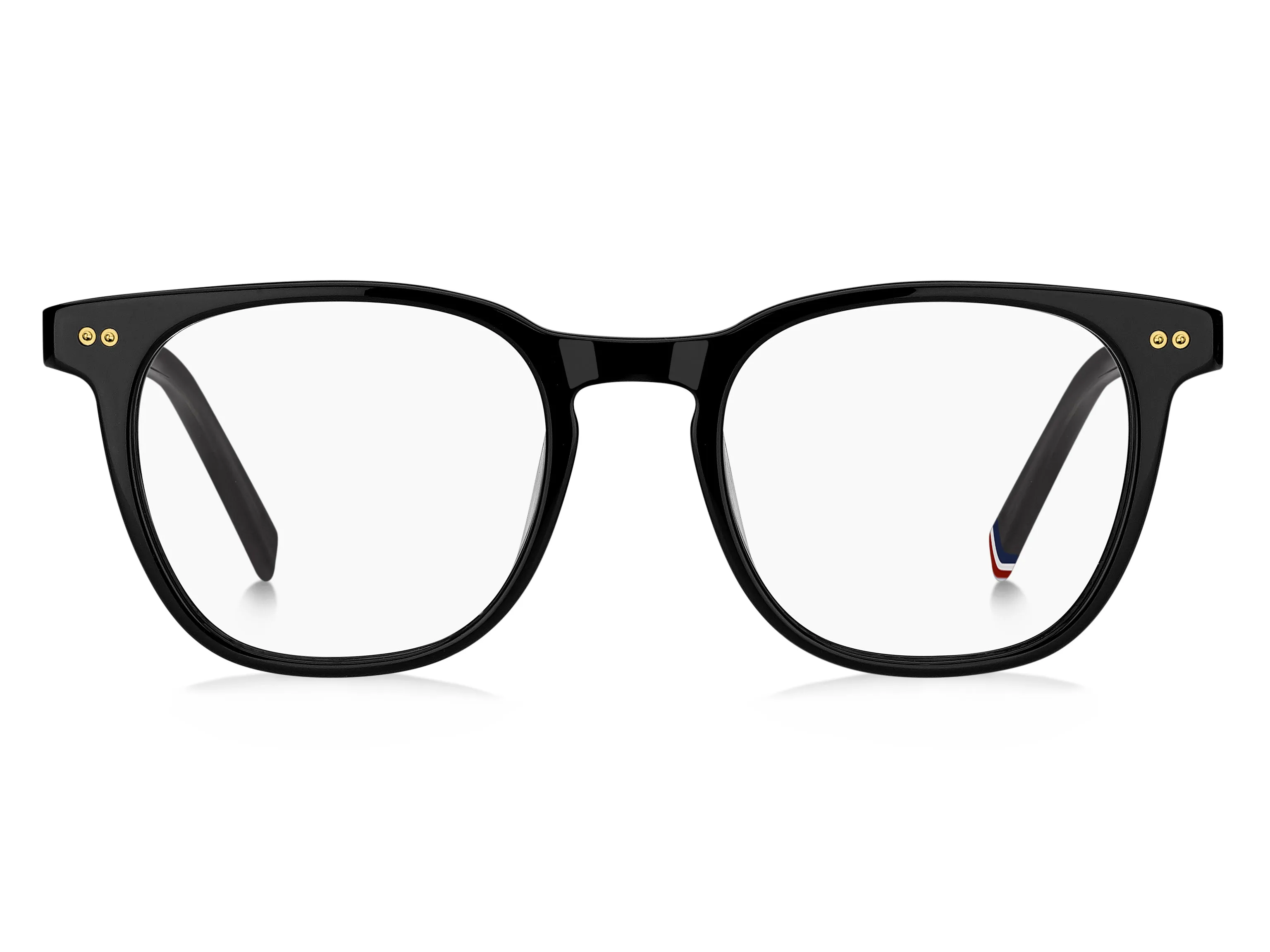 Tommy Hilfiger TH 2187 807 Montature da vista Acetato Nero Squadrata Normale - immagine 2