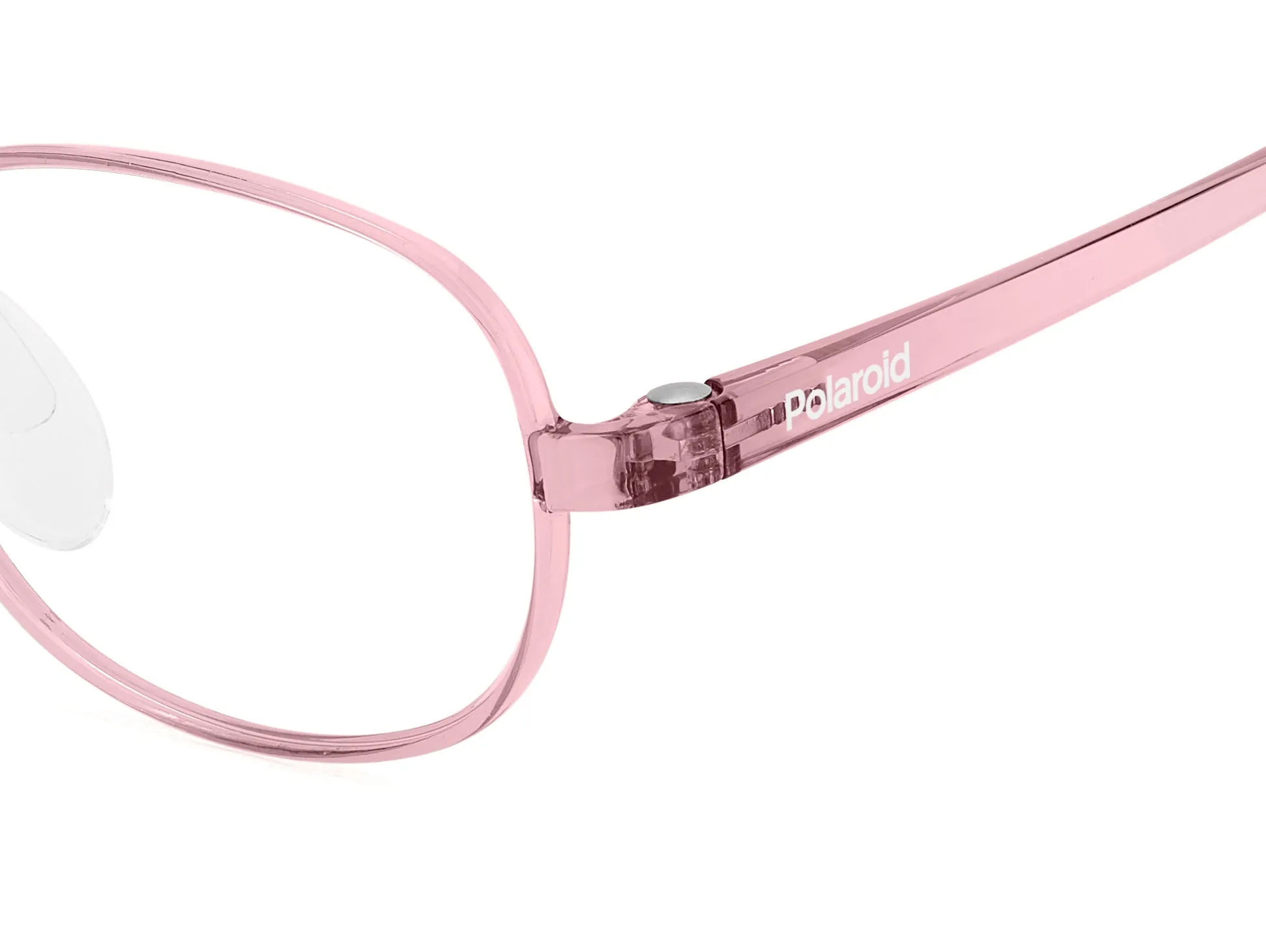 Polaroid PLD D843 35J Montature da vista bambino Polyamide Rosa Squadrata Normale - immagine 4