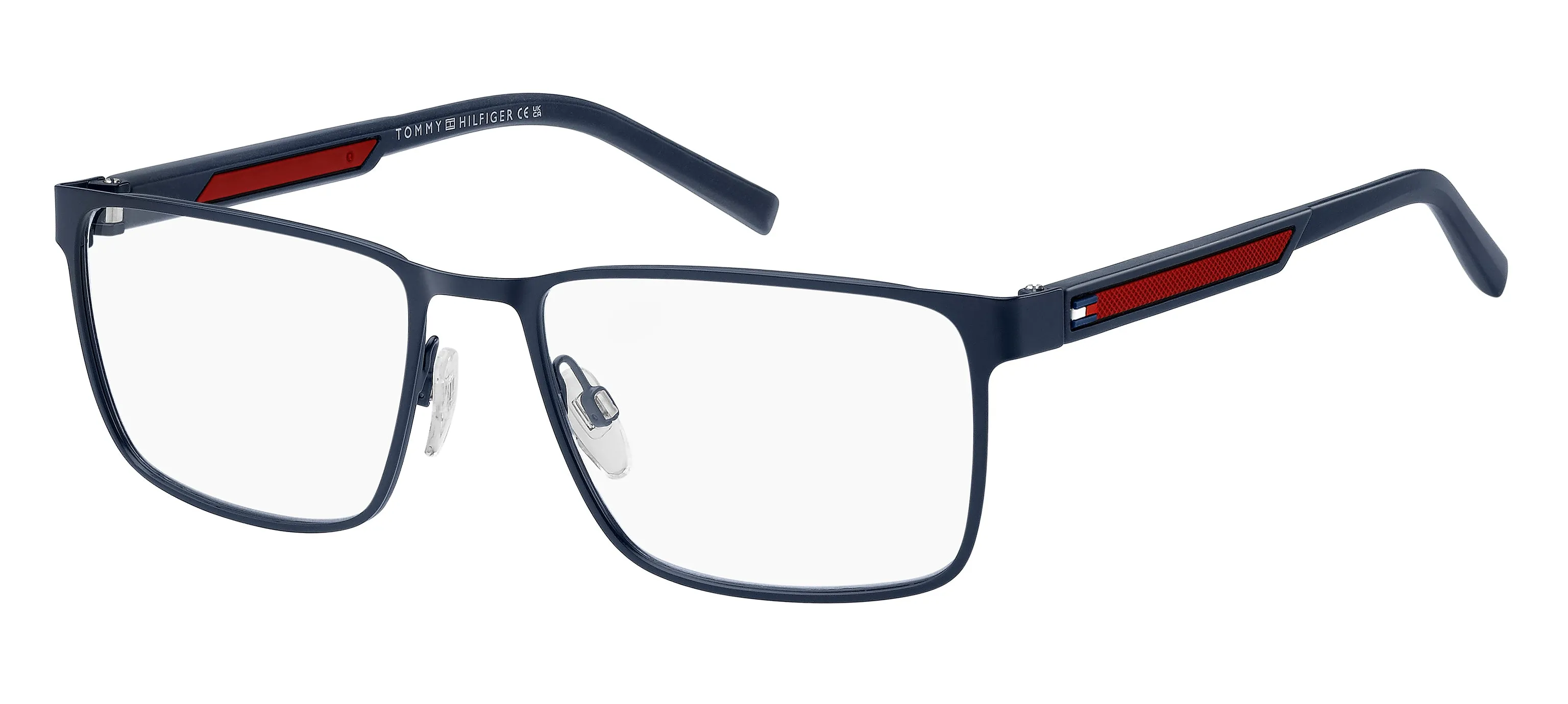 Tommy Hilfiger TH 2204 8RU Montature da vista Metallo Blu Squadrata Normale - immagine 1