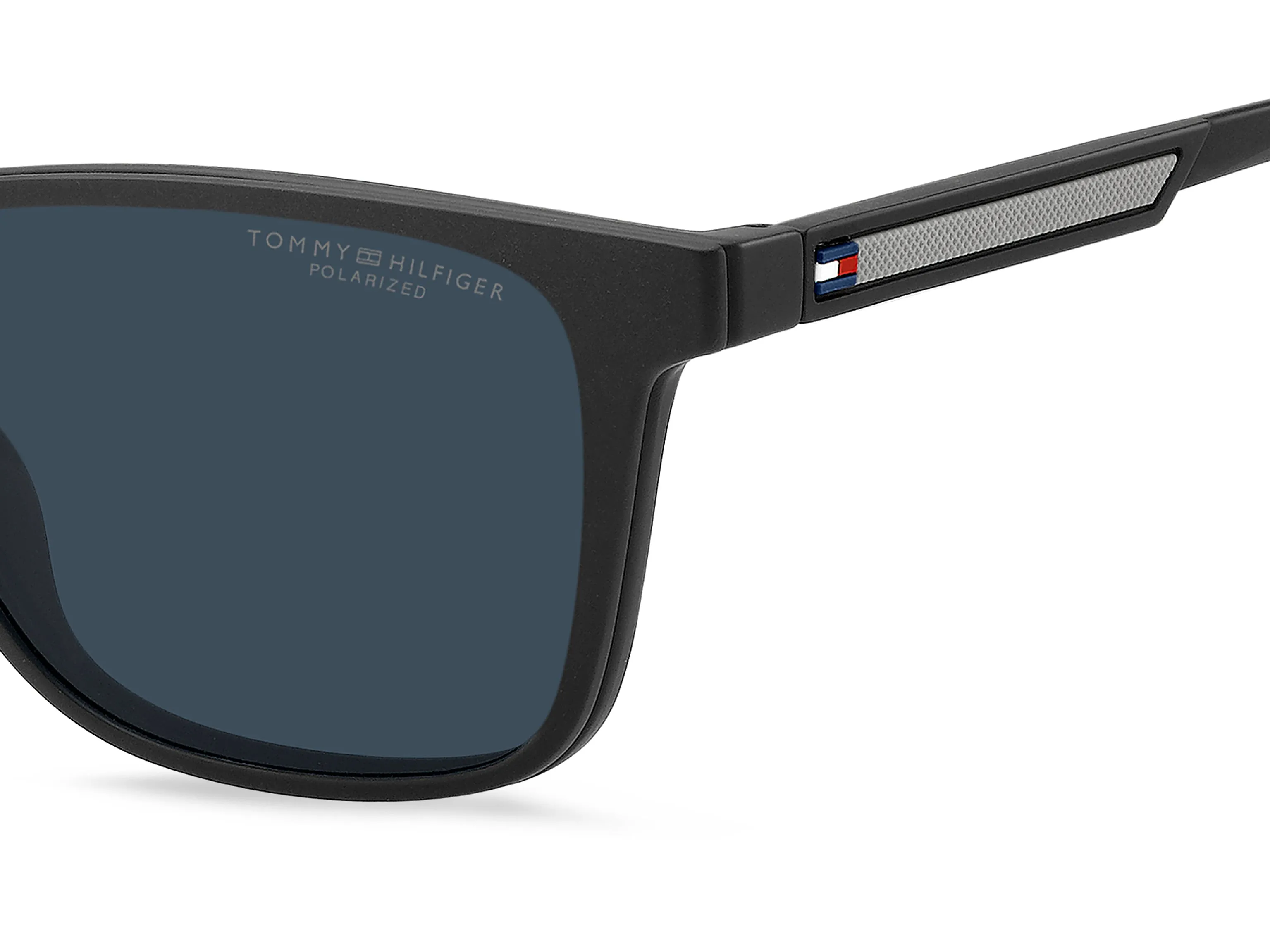Tommy Hilfiger TH 2203/C KB7/C3 Montature da vista Eco-poliammide Grigio Blu Squadrata Polarizzata - immagine 3