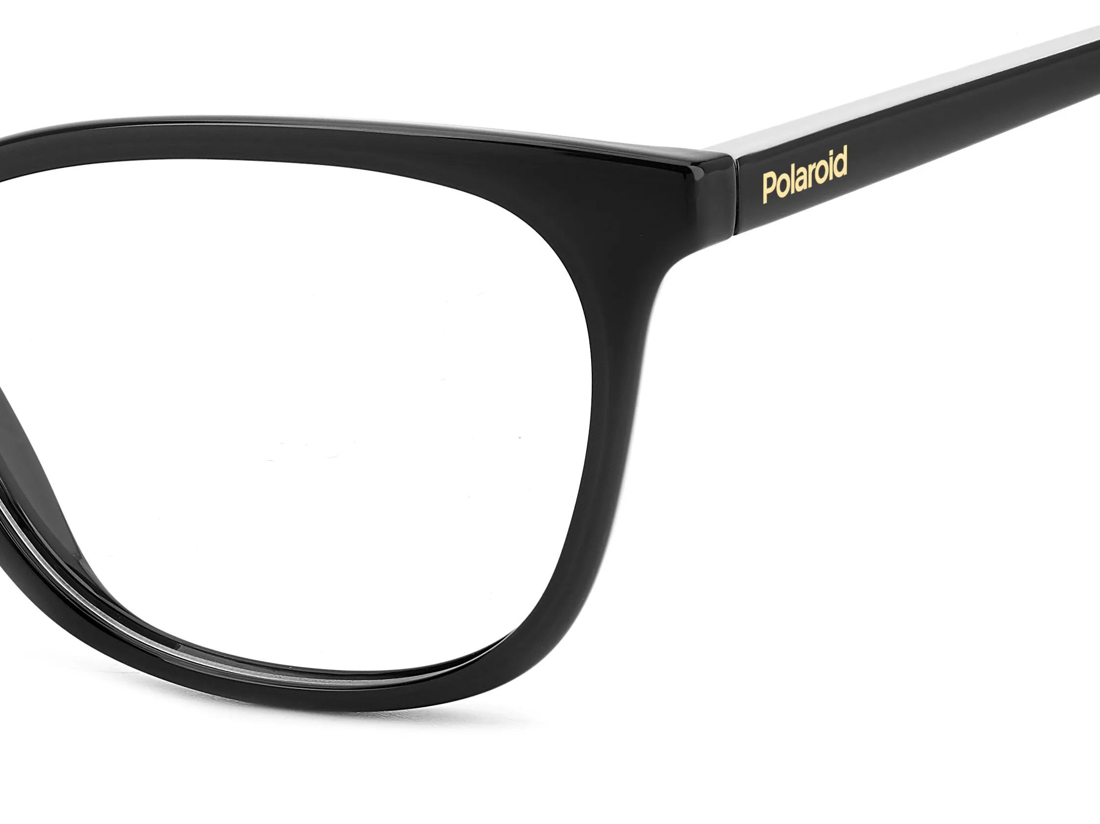 Polaroid PLD D560 807 Montature da vista Eco-poliammide Nero Squadrata Normale - immagine 4
