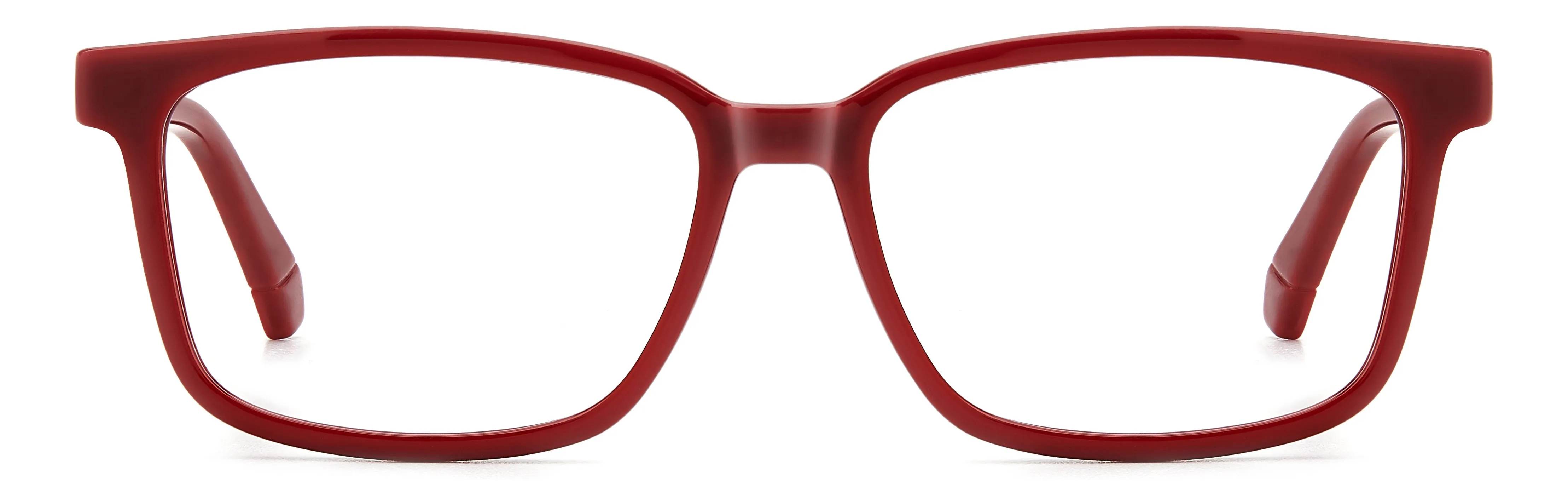 Polaroid Junior Polaroid PLD D844 C9A Montature da vista bambino Eco-poliammide Rosso Squadrata Normale - immagine 2