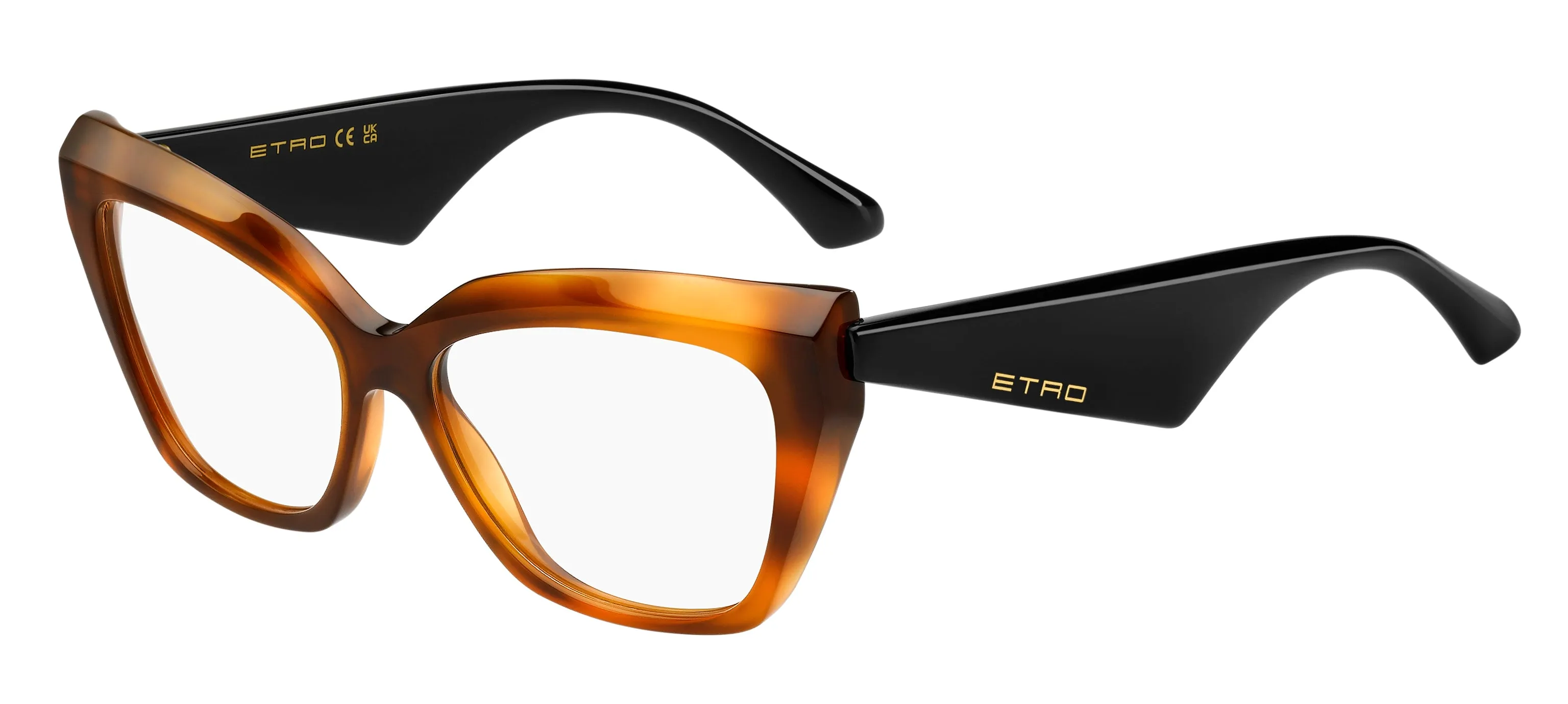 ETRO ETRO 0098 EPZ Montature da vista Acetato Giallo Squadrata Normale - immagine 1