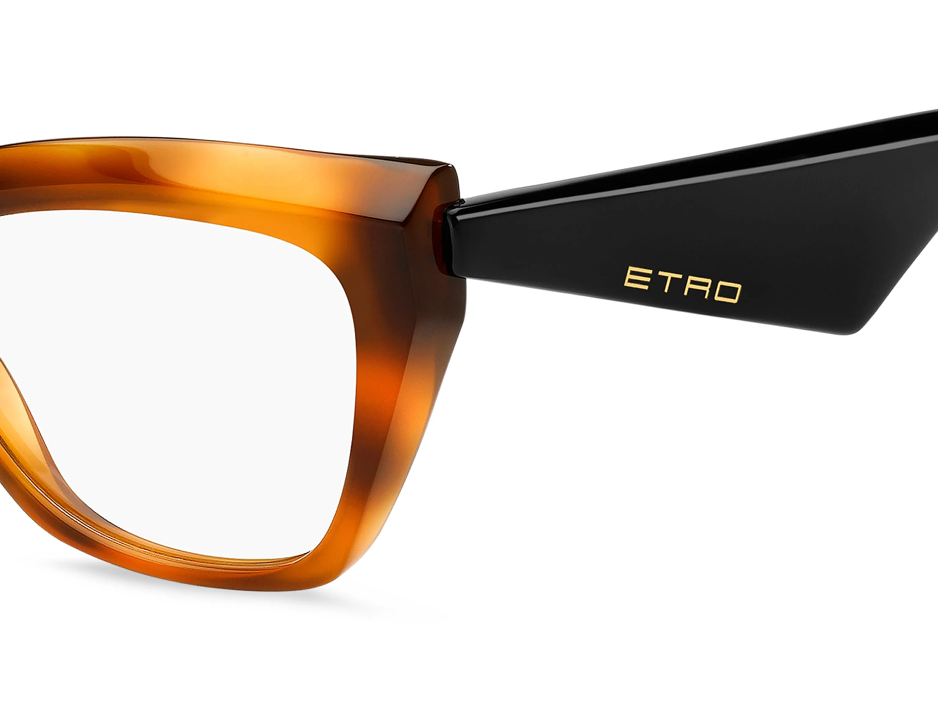 ETRO ETRO 0098 EPZ Montature da vista Acetato Giallo Squadrata Normale - immagine 3