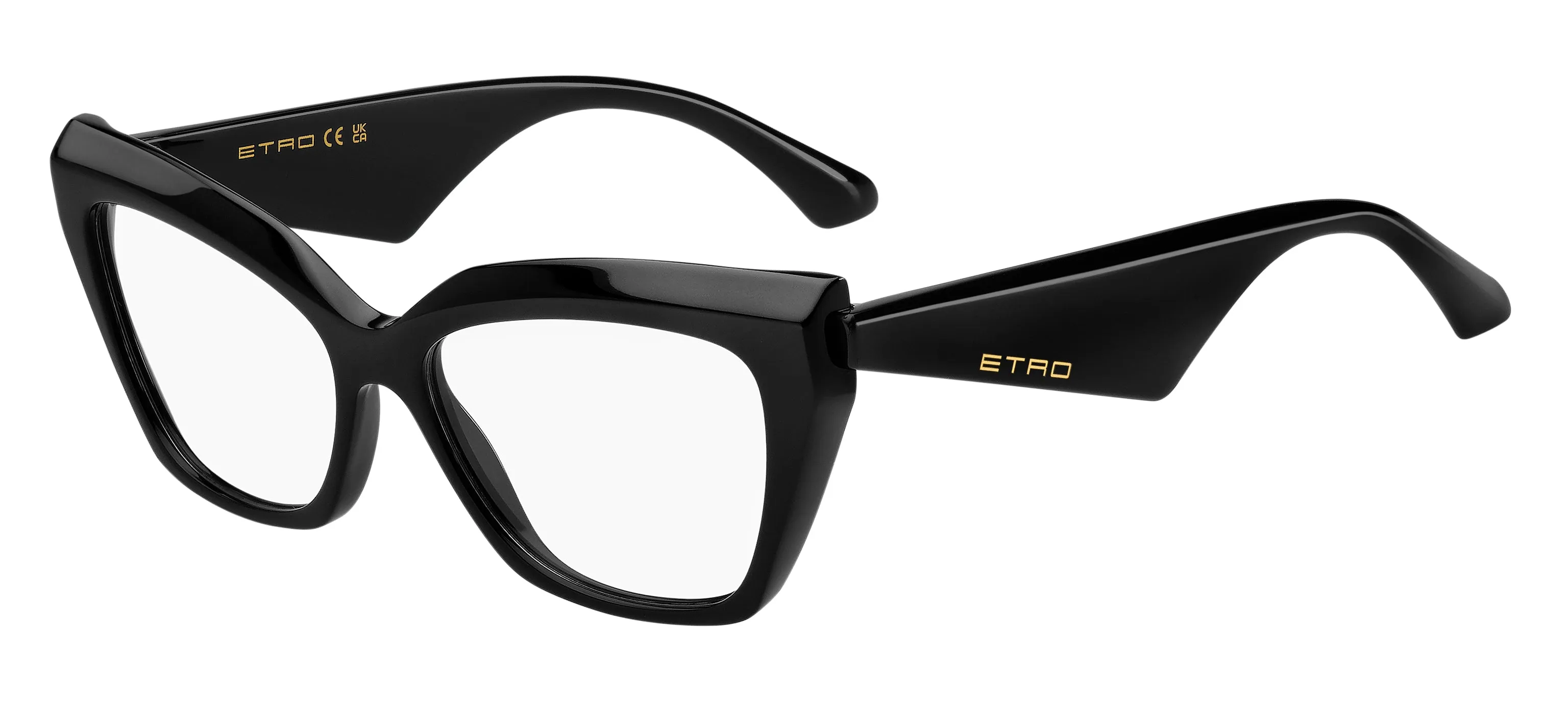 ETRO ETRO 0098 807 Montature da vista Acetato Nero Squadrata Normale - immagine 1