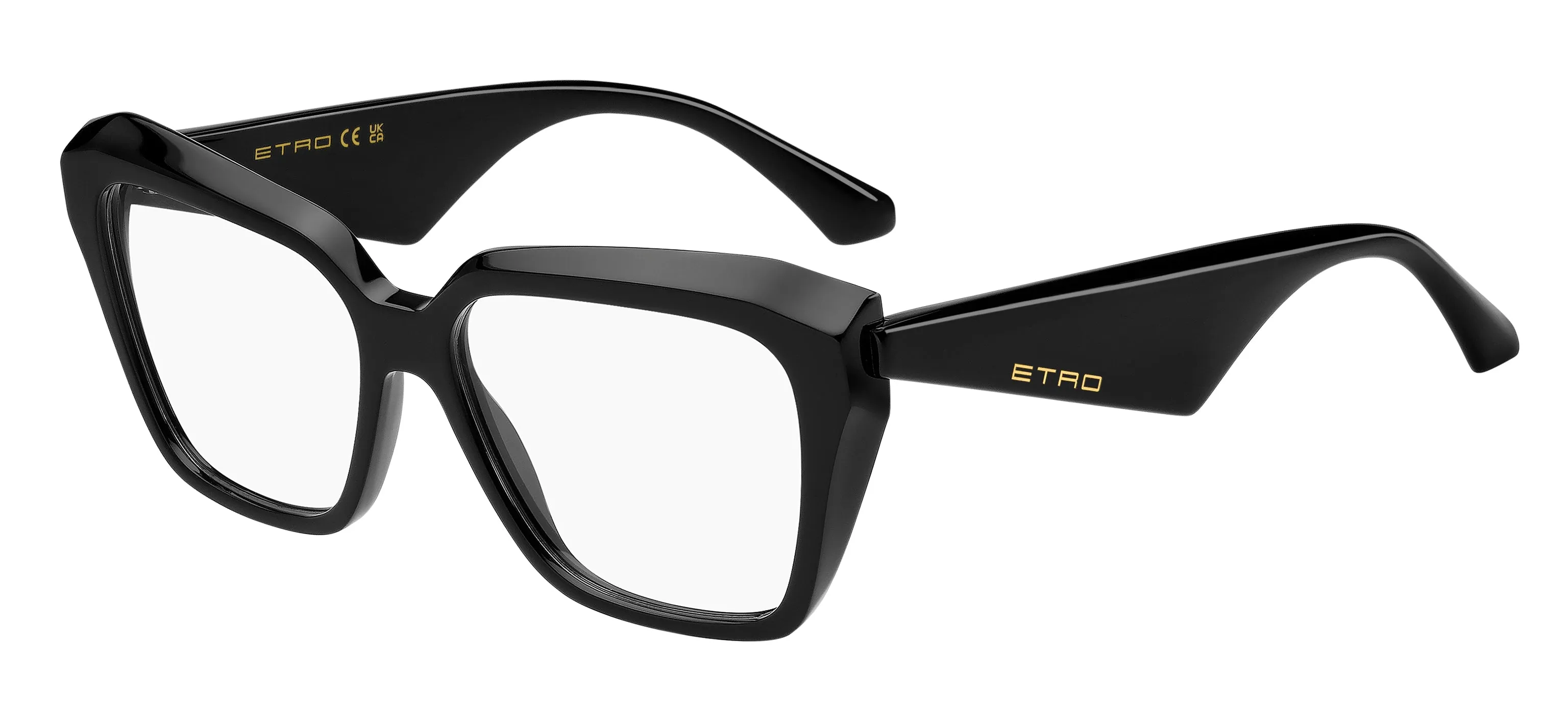 ETRO ETRO 0097 807 Montature da vista Acetato Nero Squadrata Normale - immagine 1