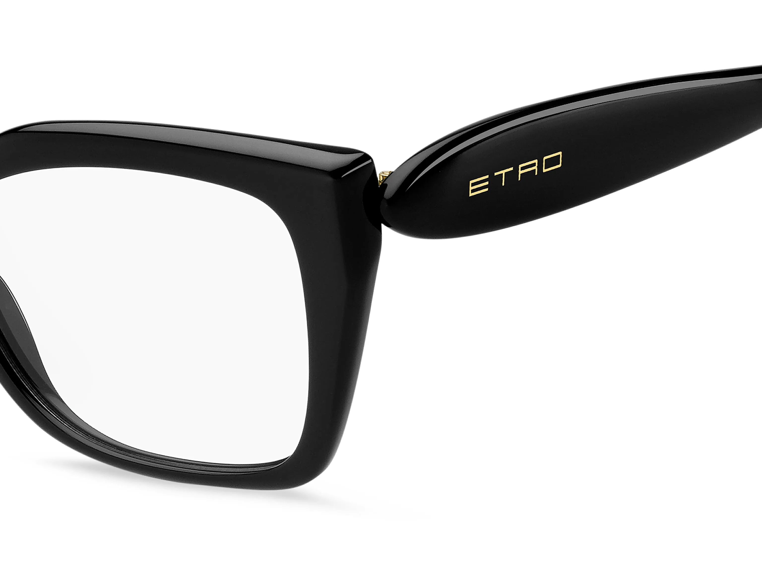 ETRO ETRO 0087 807 Montature da vista Acetato Nero Squadrata Normale - immagine 3