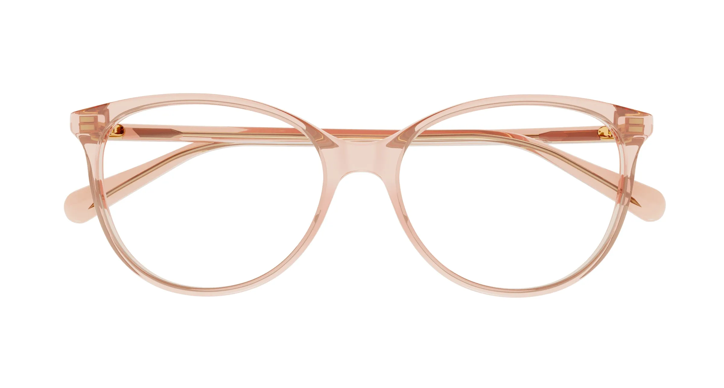 Gucci GG0550O 012 Montature da vista Rosa Trasparente Cat Eye - immagine 2