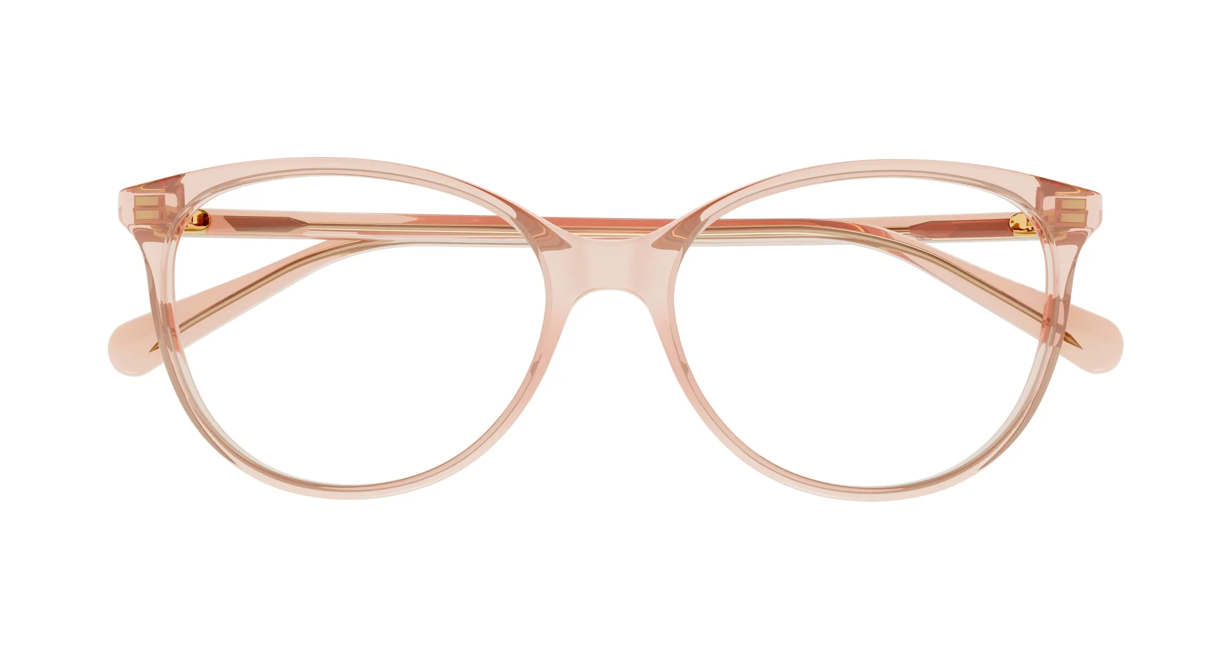Gucci GG0550O 012 Montature da vista Rosa Trasparente Cat Eye - immagine 3