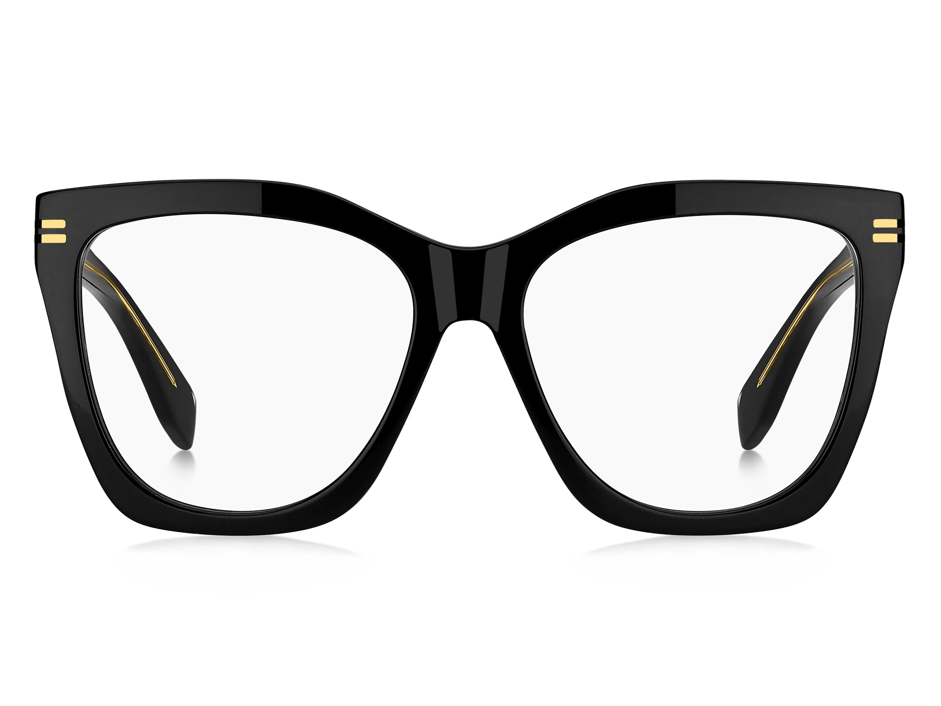 Marc Jacobs MJ 1113/CS 807/9O Occhiali da sole Acetato Nero Grigio Squadrata Normale Sfumato - immagine 2