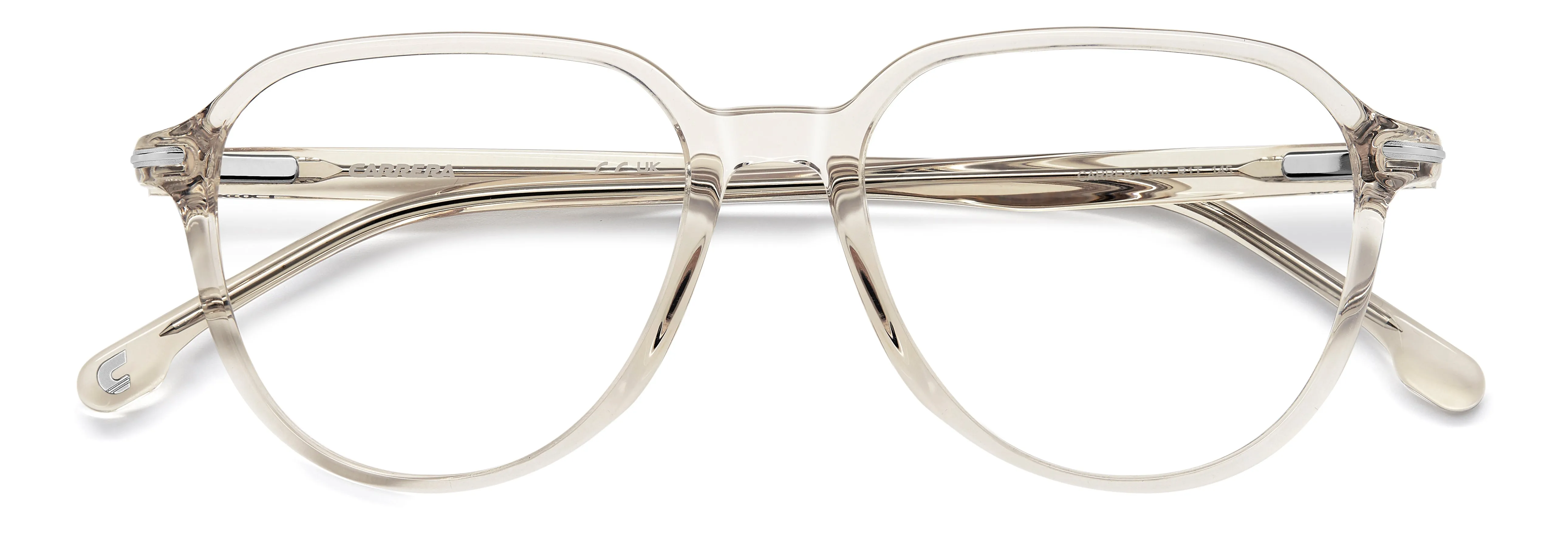 Carrera CARRERA 346 R1T Montature da vista Acetato Beige Rotonda Normale - immagine 3
