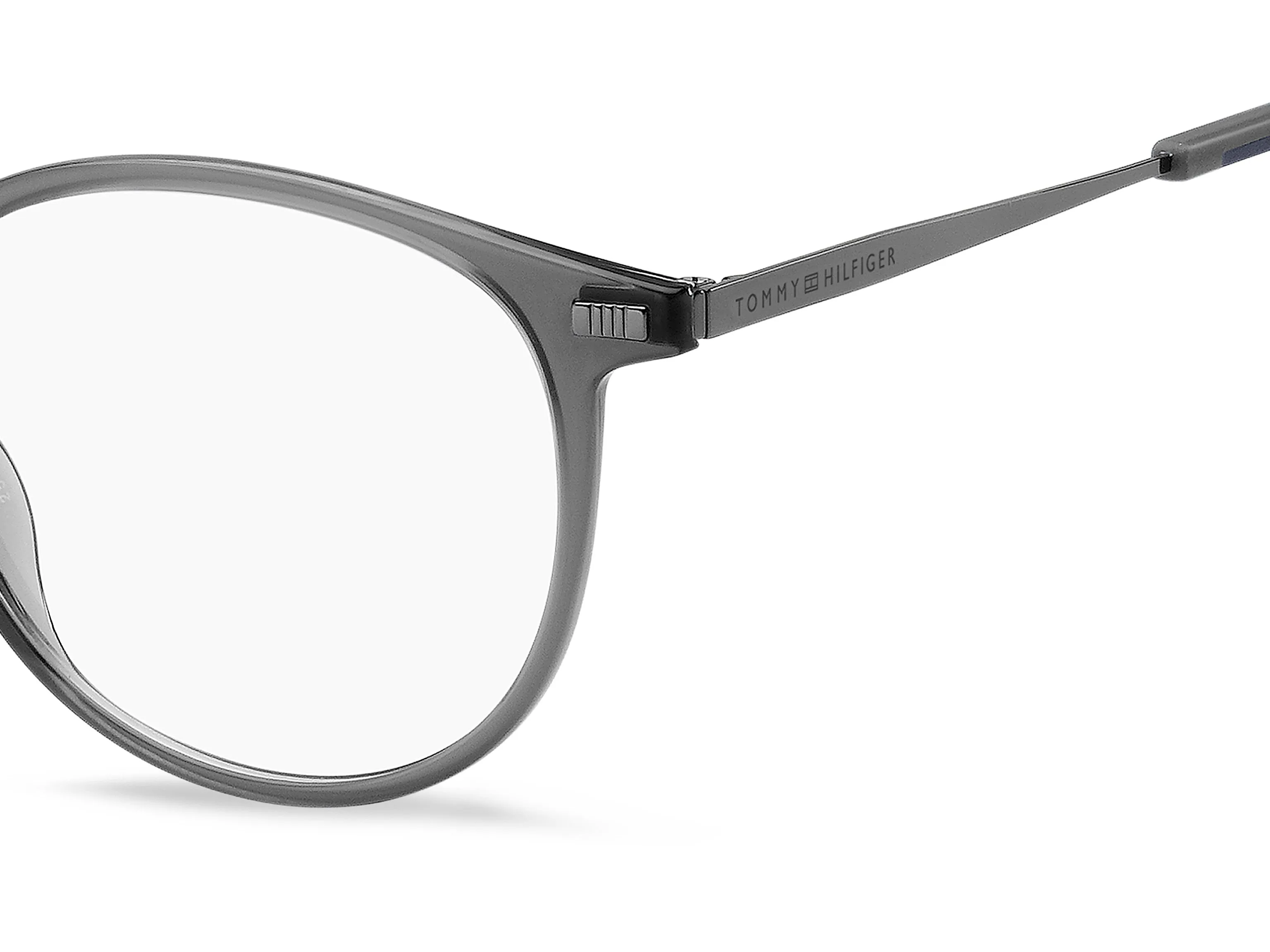 Tommy Hilfiger TH 2021 KB7 Montature da vista Bio Poliammide Grigio Rotonda - immagine 3