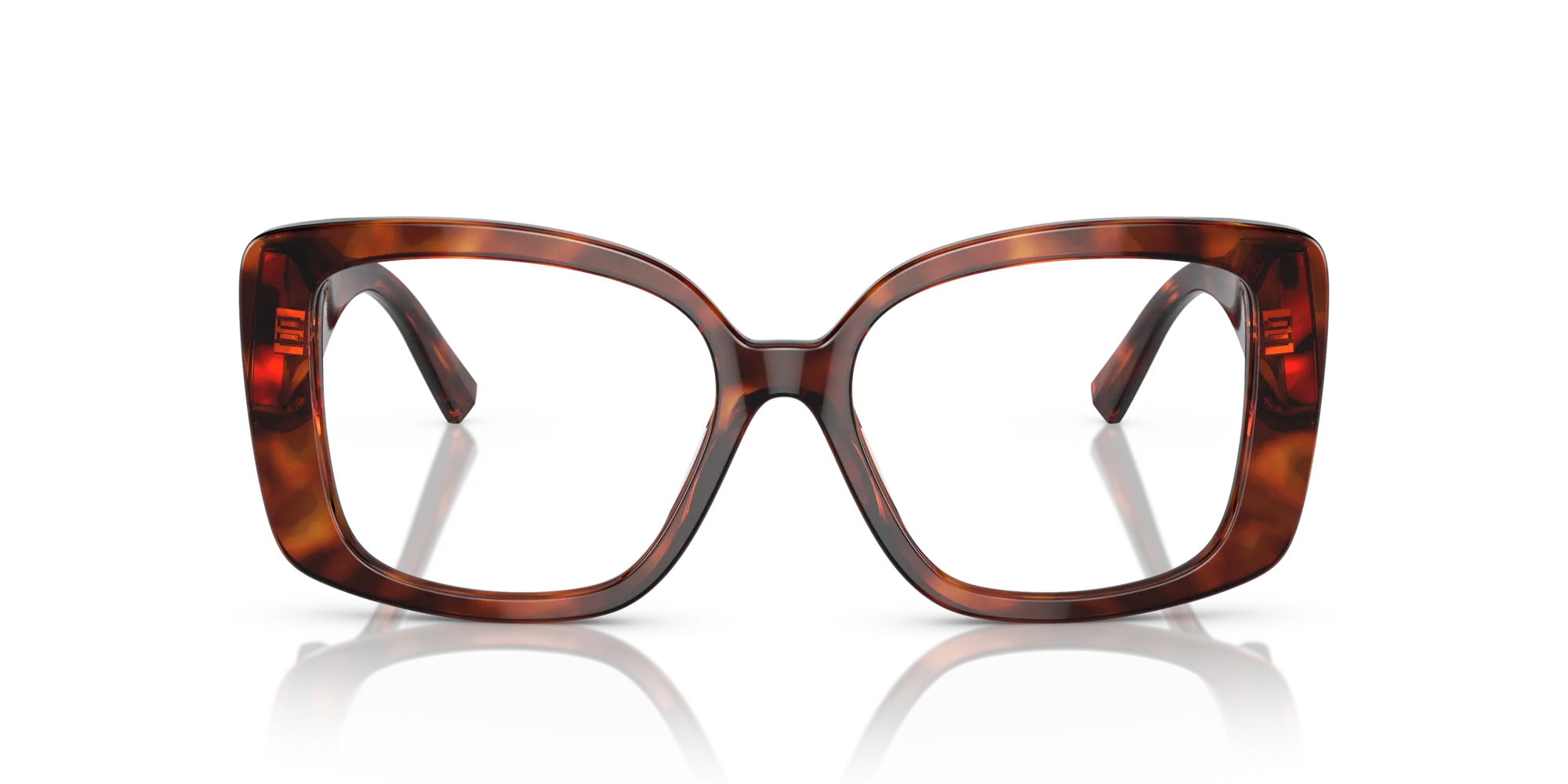 Tiffany TF2235 8002 Montature da vista Acetato Tartaruga Trasparente Squadrata Normale - immagine 3