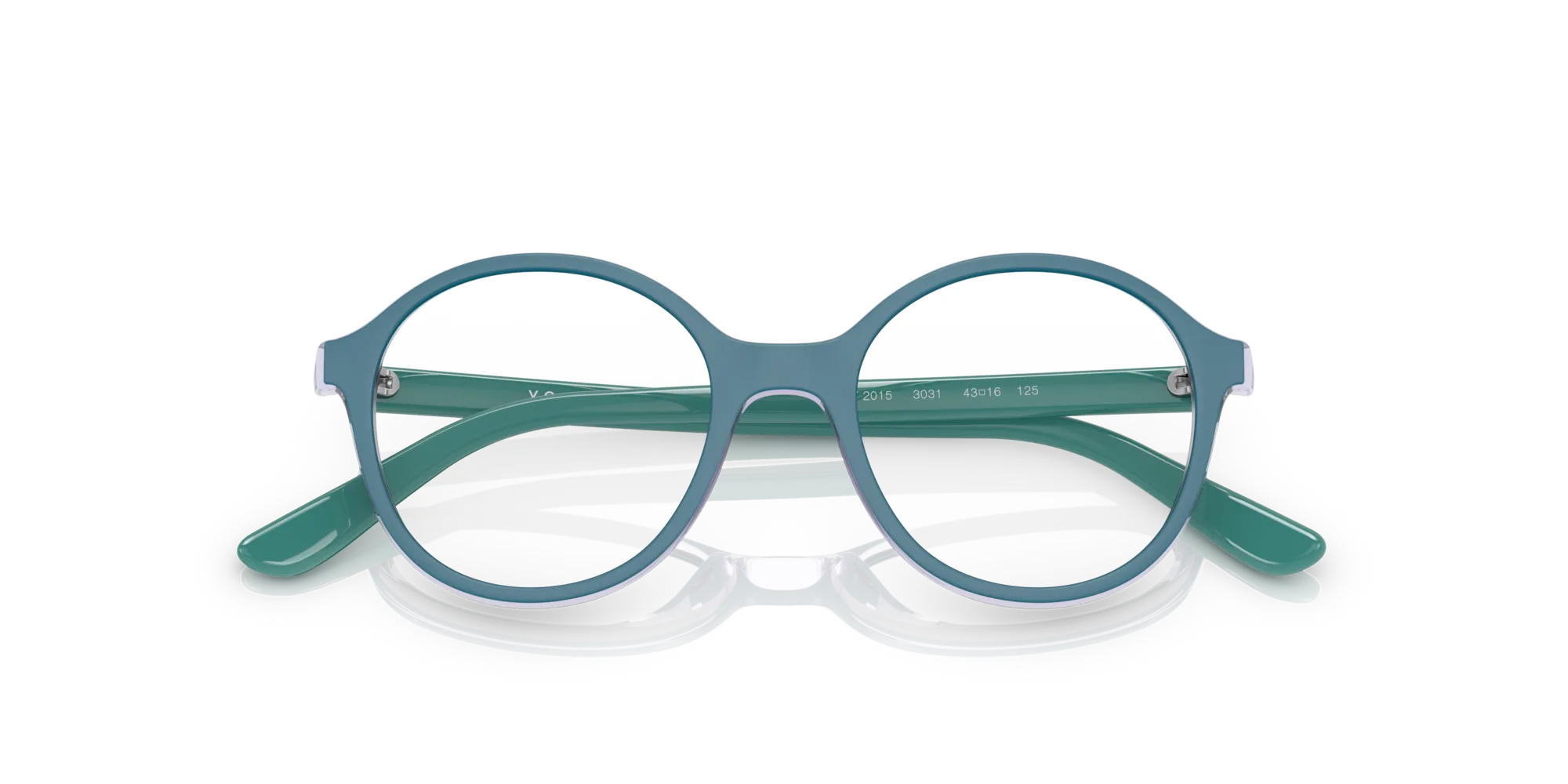 VOGUE EYEWEAR VY2015 3031 Montature da vista bambino Iniettato Viola Rotonda - immagine 2
