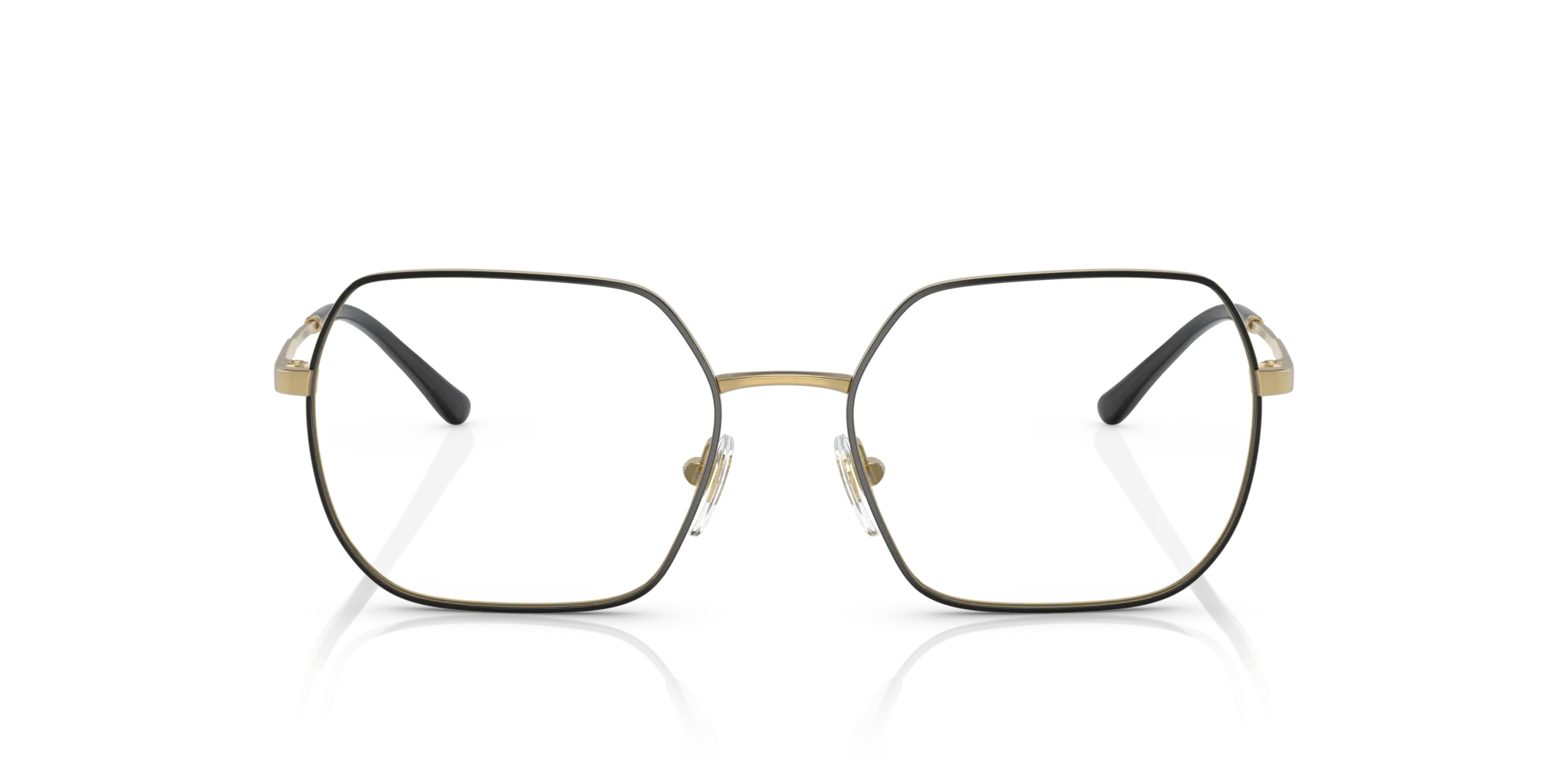 VOGUE EYEWEAR VO4253 352 Montature da vista Metallo Nero/Oro Geometrica - immagine 3