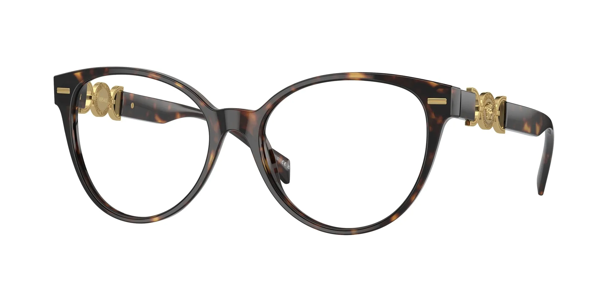 Versace VE3334 108 Montature da vista Acetato Tartaruga Cat Eye Normale - immagine 1