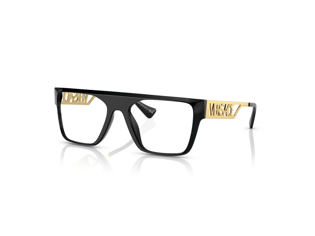 Versace VE3326U GB1 Montature da vista Plastica Nero Squadrata - immagine 1