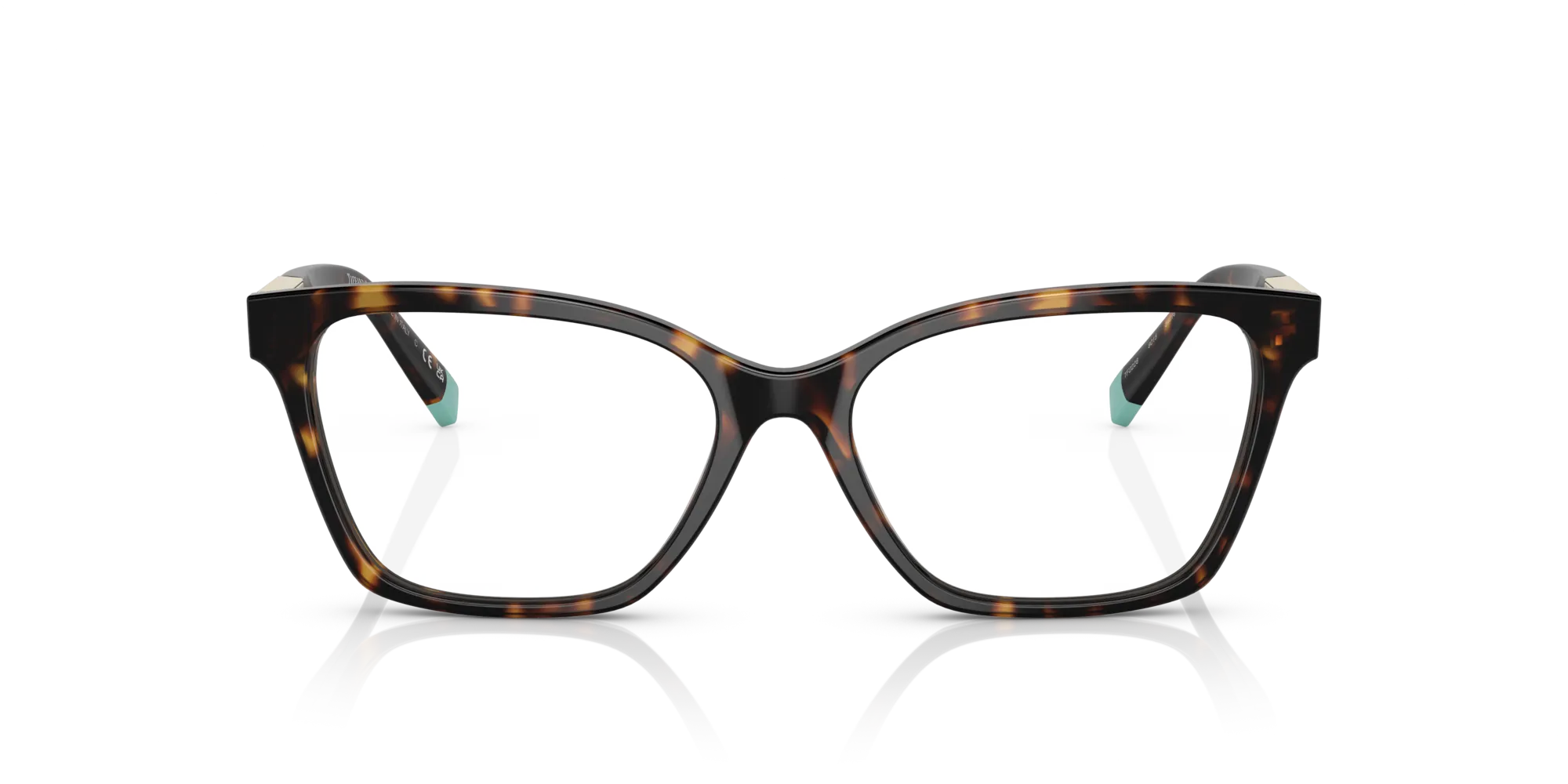 Tiffany TF2228 8015 Montature da vista Acetato Havana Squadrata - immagine 3