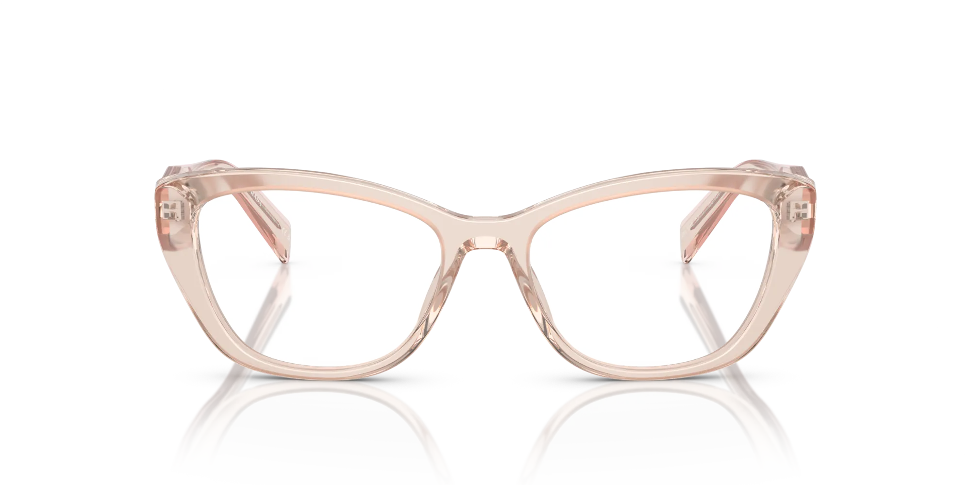 Prada PR 19WV 15J1O1 Montature da vista Acetato Rosa Cat Eye Normale - immagine 3