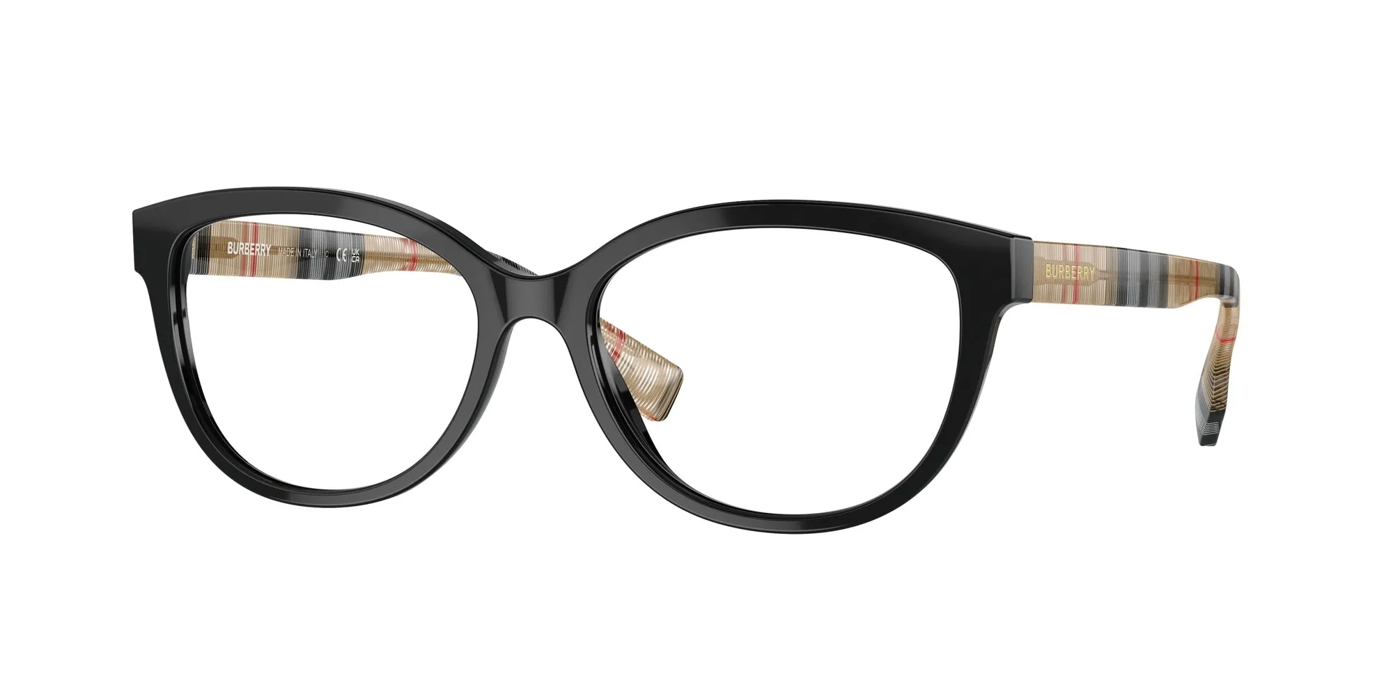 Burberry BE2357 ESME 3757 Montature da vista Acetato Nero Squadrata Normale - immagine 1
