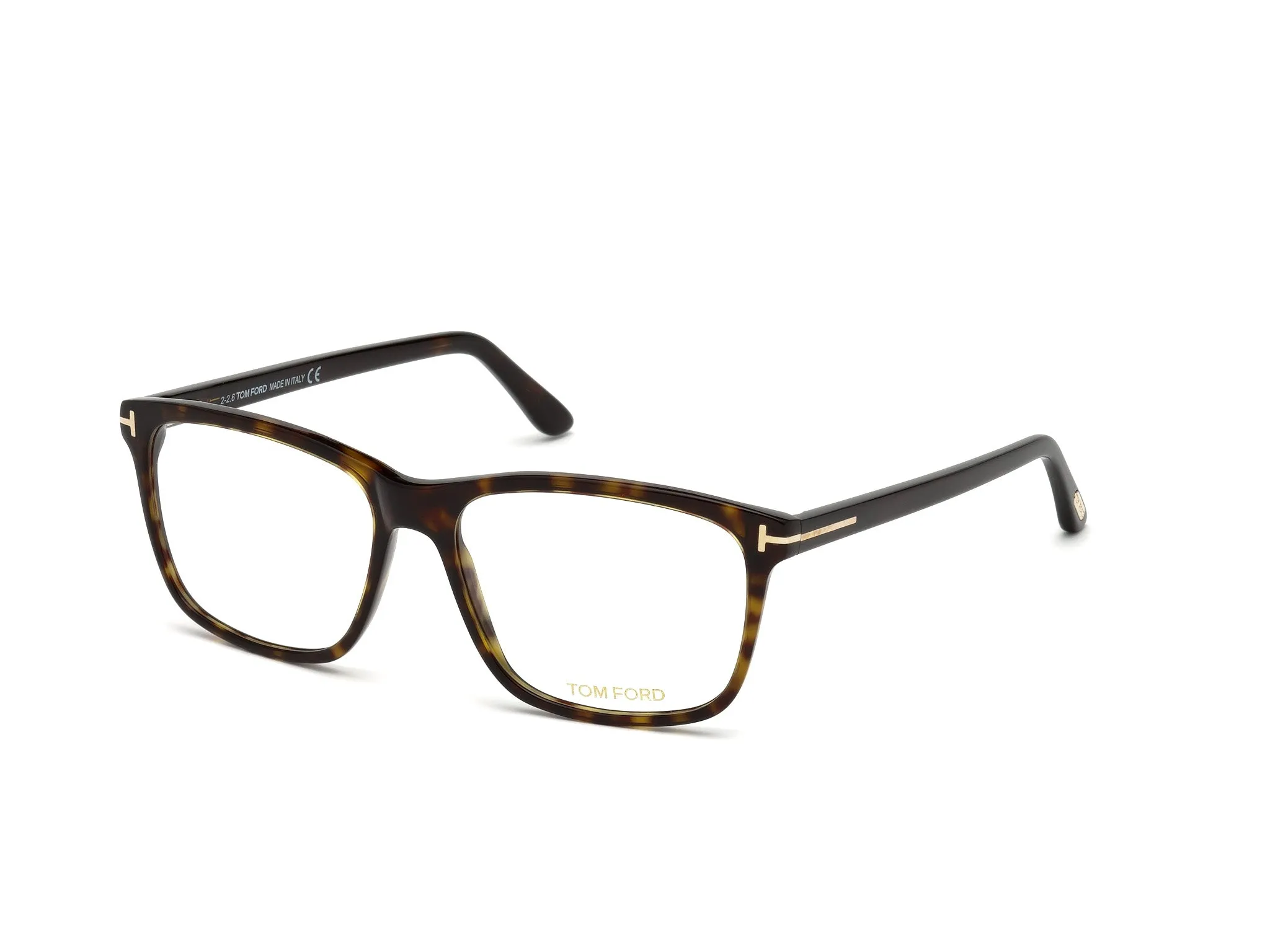 TOM FORD FT5479-B 52 Montature da vista Acetato Havana Geometrica Normale - immagine 1