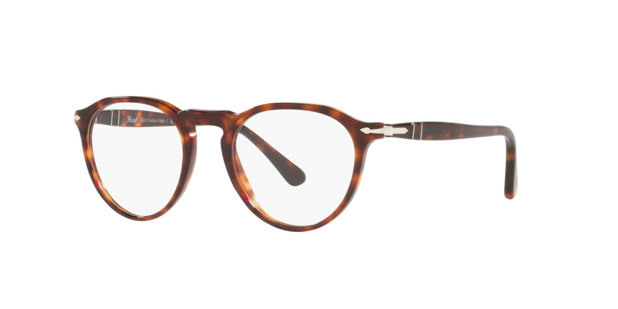 Persol PO3286V 24 Montature da vista Acetato Tartaruga Trasparente Pantos Normale - immagine 3