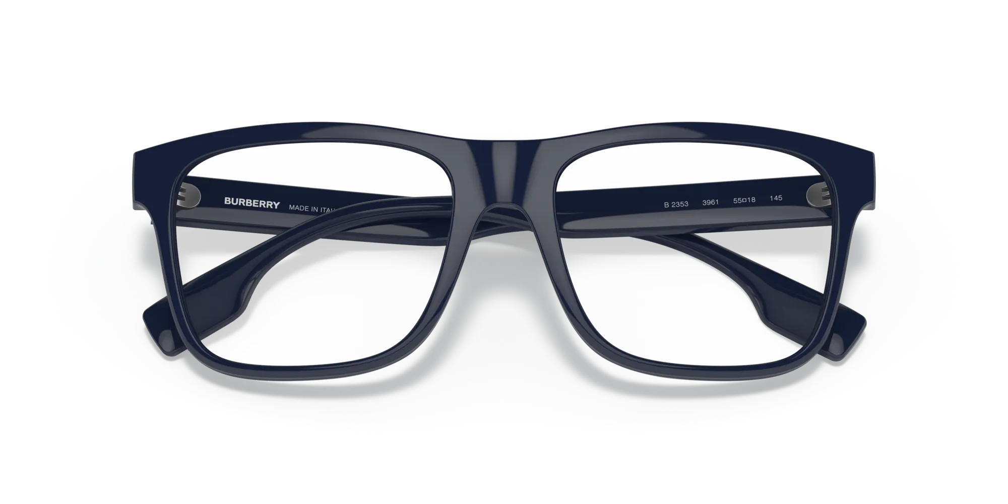 Burberry BE2353 CARTER 3961 Montature da vista Nylon Blu Squadrata Normale - immagine 2