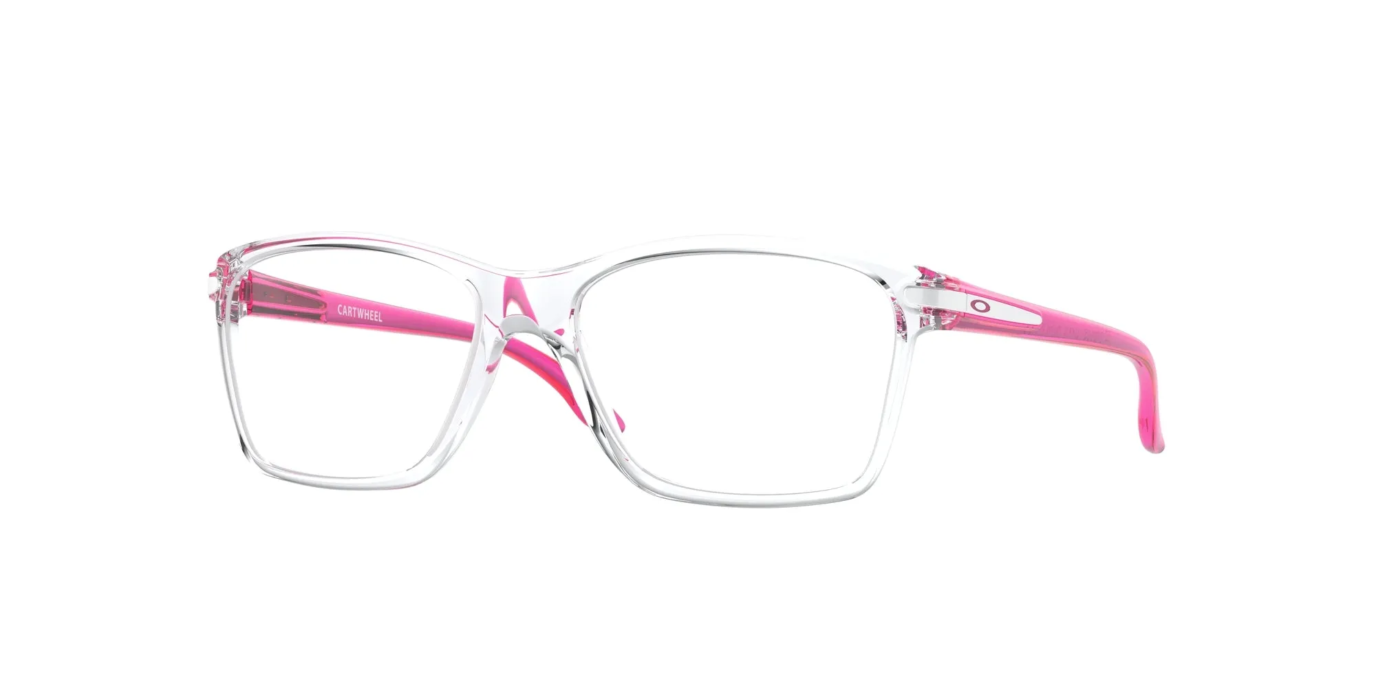 Oakley OY8010 CARTWHEEL 801001 Montature da vista Plastica Trasparente Squadrata - immagine 1