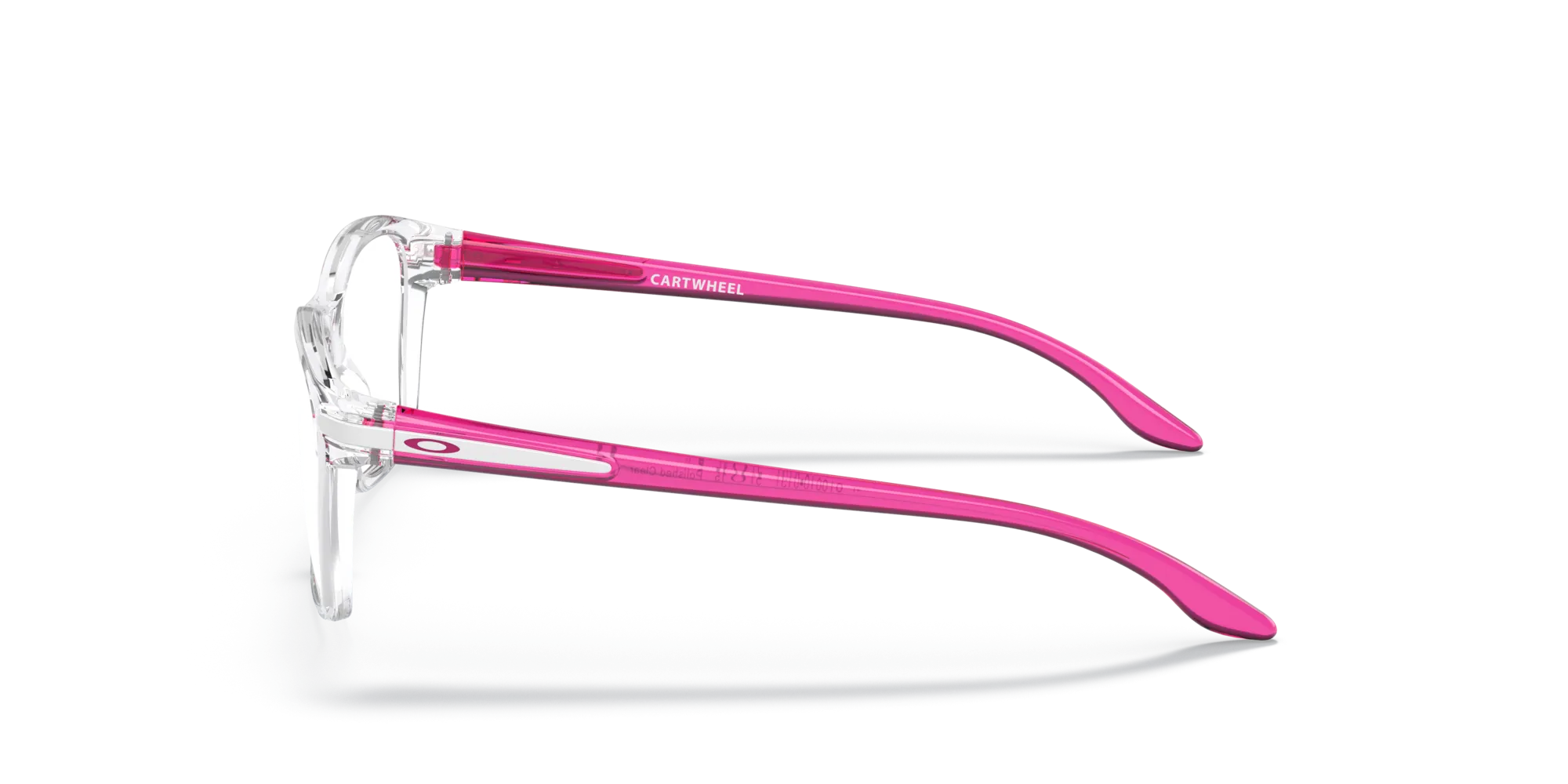 Oakley OY8010 CARTWHEEL 801001 Montature da vista Plastica Trasparente Squadrata - immagine 4