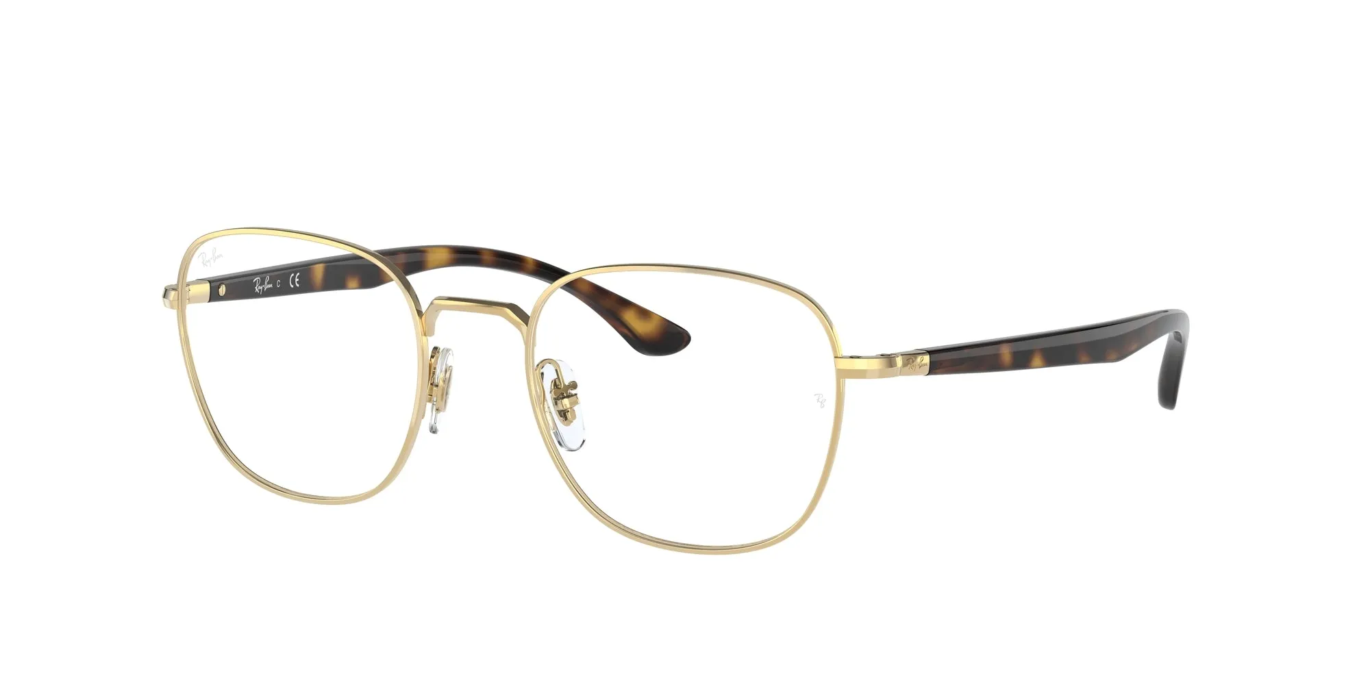 Ray - Ban RX6477 3119 Montature da vista Metallo Oro Squadrata - immagine 1