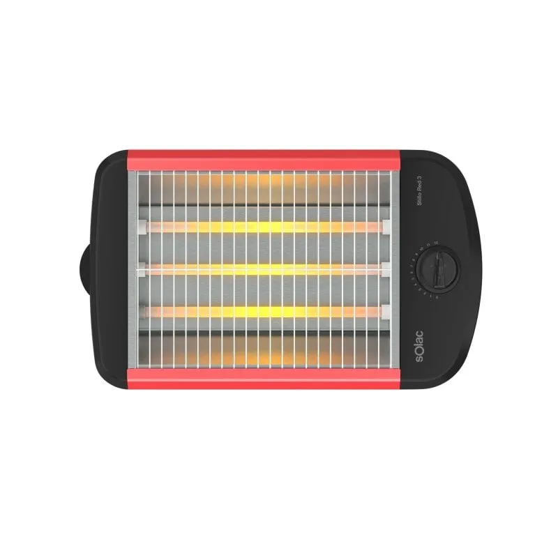 Solac TC5309 Stillo 3 Tostapane Rosso 700W 12 Livelli Superficie piana 24,5x18,5cm - immagine 1
