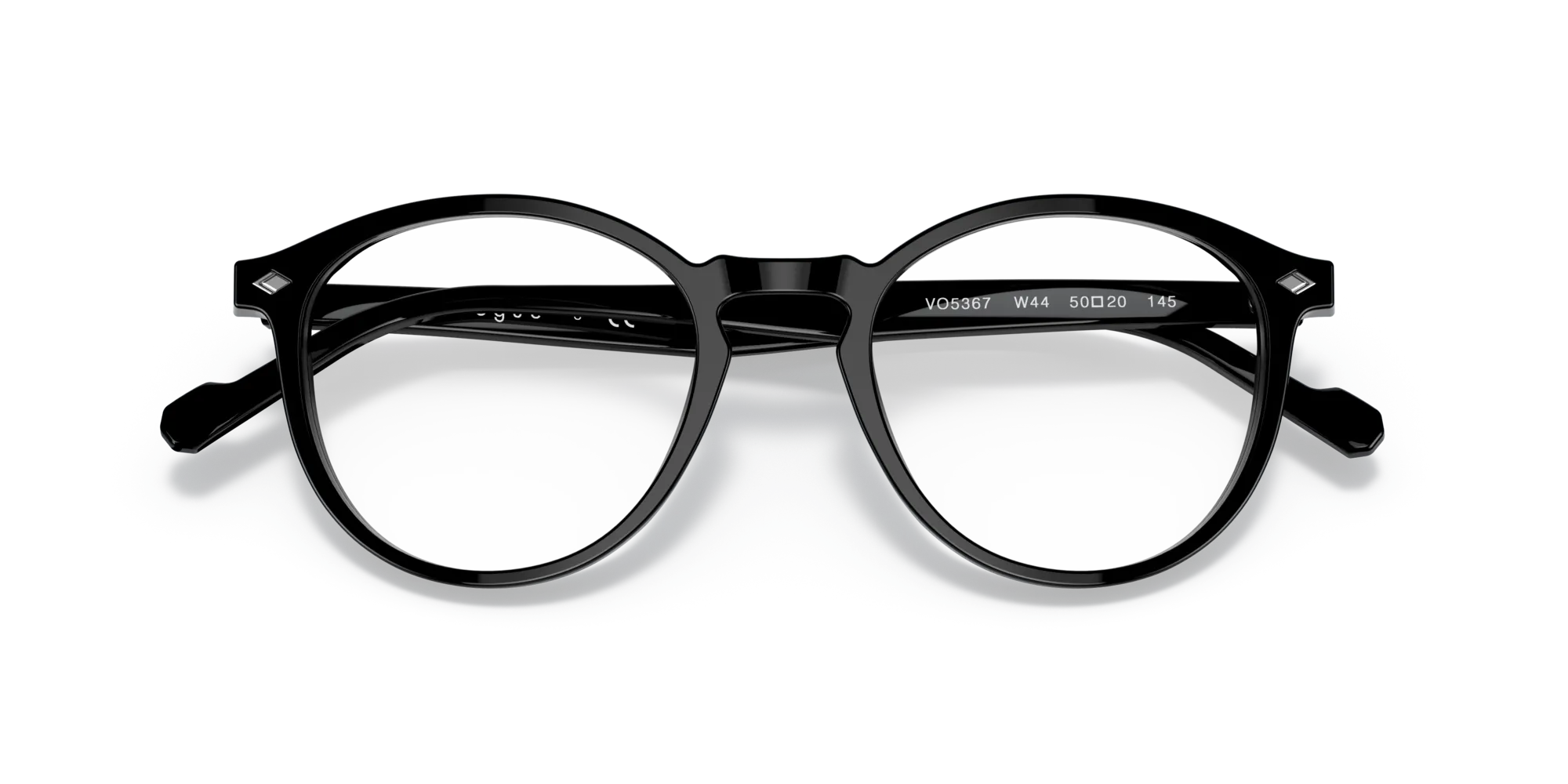 VOGUE EYEWEAR VO5367 W44 Montature da vista Plastica Nero Rotonda - immagine 2