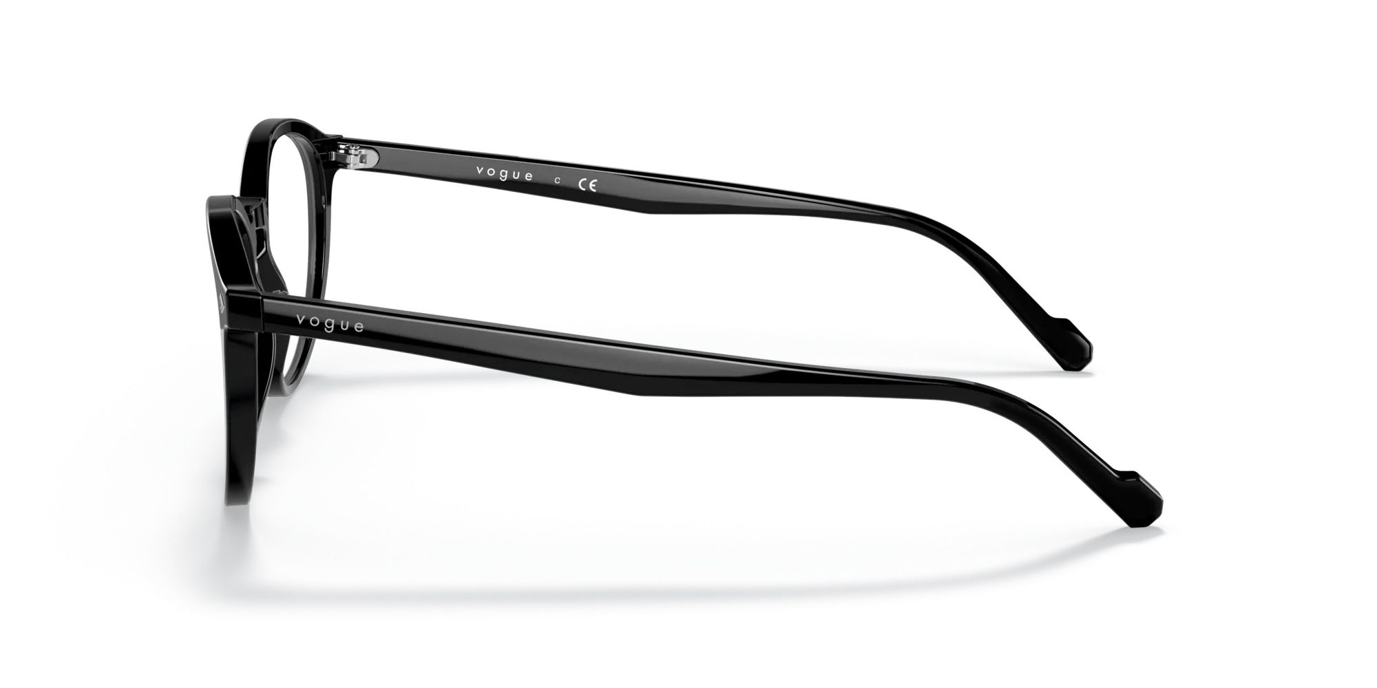 VOGUE EYEWEAR VO5367 W44 Montature da vista Plastica Nero Rotonda - immagine 4