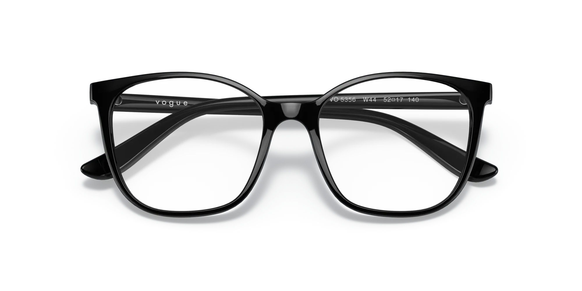 VOGUE EYEWEAR VO5356 W44 Montature da vista Iniettato Nero Squadrata Normale - immagine 2