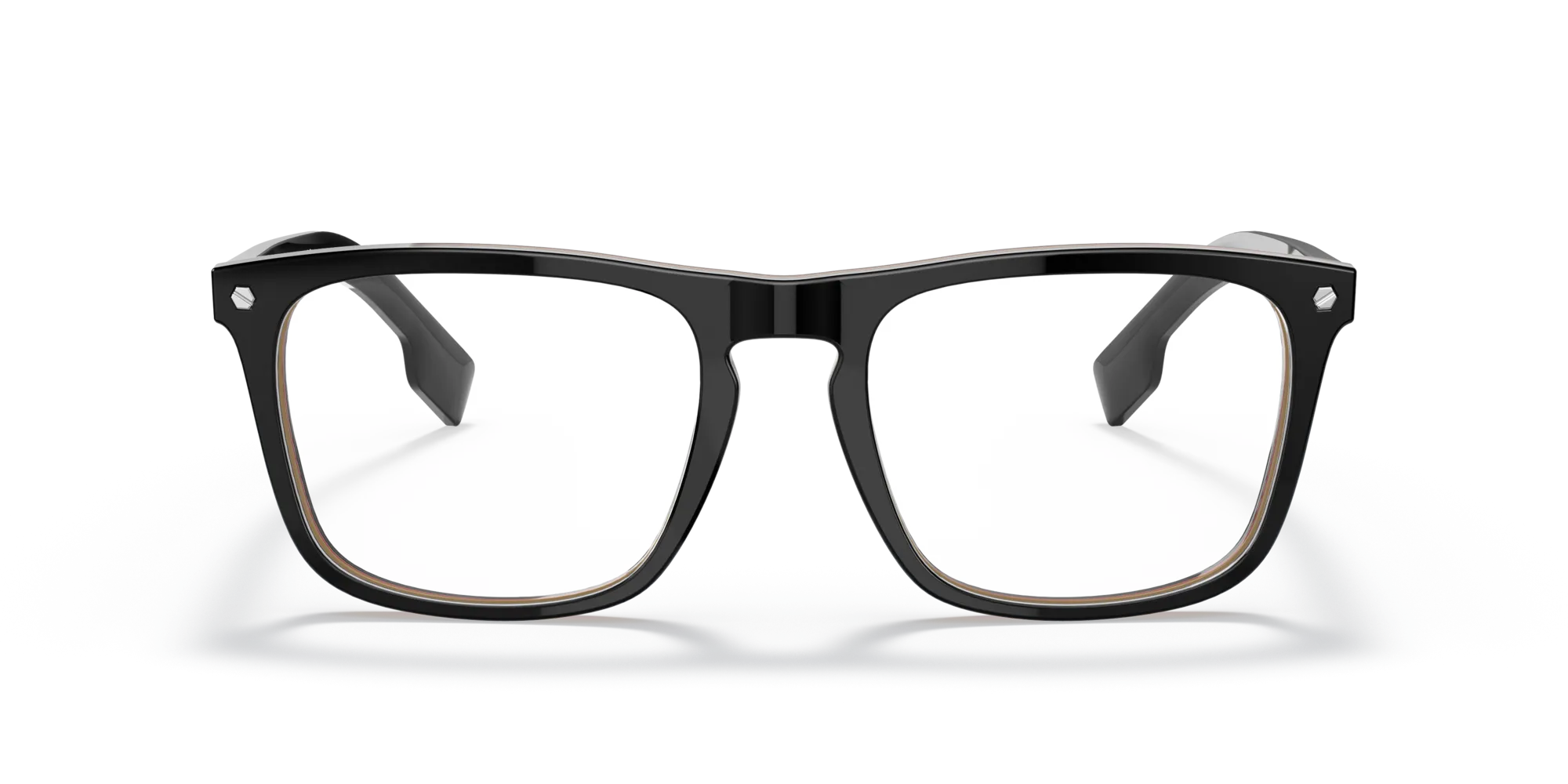 Burberry BE2340 BOLTON 3798 Montature da vista Acetato Nero Squadrata Normale - immagine 3
