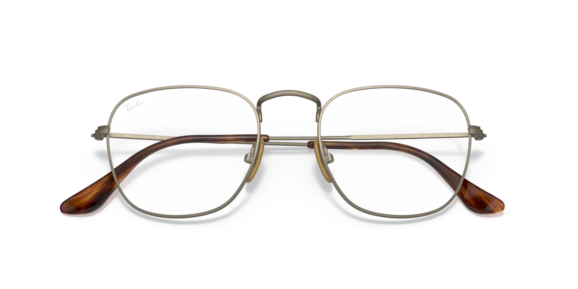 Ray - Ban RX8157V FRANK 1222 Montature da vista Titanio Bronzo / Rame Squadrata - immagine 2