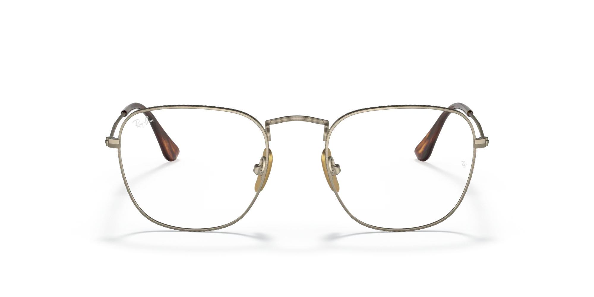 Ray - Ban RX8157V FRANK 1222 Montature da vista Titanio Bronzo / Rame Squadrata - immagine 3