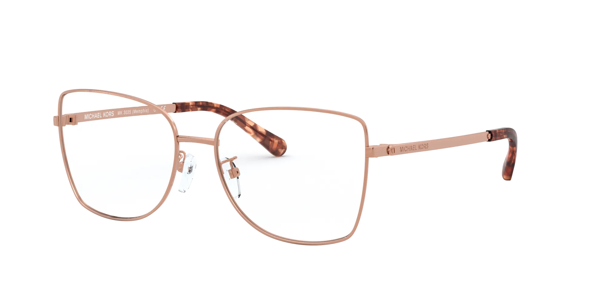 Michael Kors MK3035 MEMPHIS 1108 Montature da vista Metallo Oro Farfalla - immagine 1