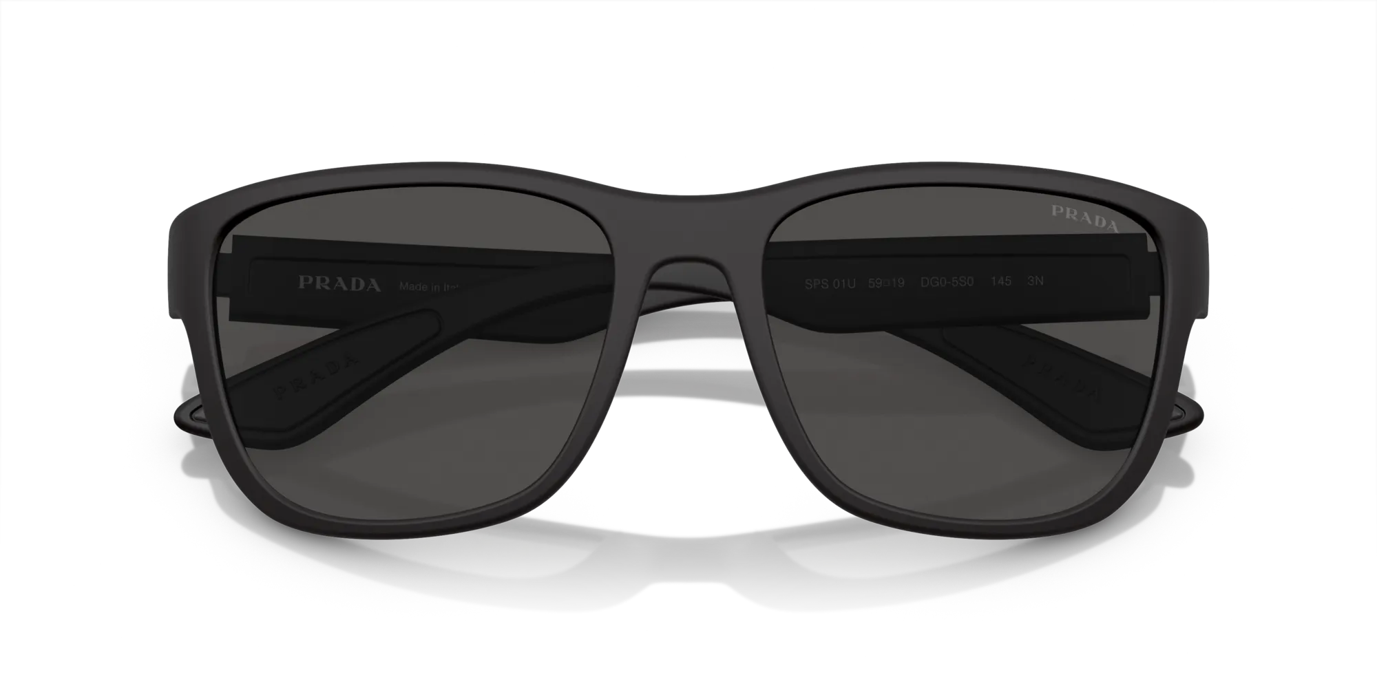 Prada Linea Rossa PS 01US ACTIVE DG05S0 Occhiali da sole Nylon Nero Grigio Pillow Normale - immagine 2