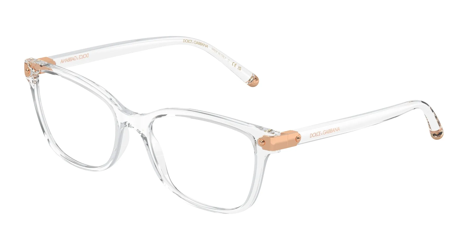 Dolce & Gabbana DG5036 3133 Montature da vista Plastica Trasparente Farfalla - immagine 1