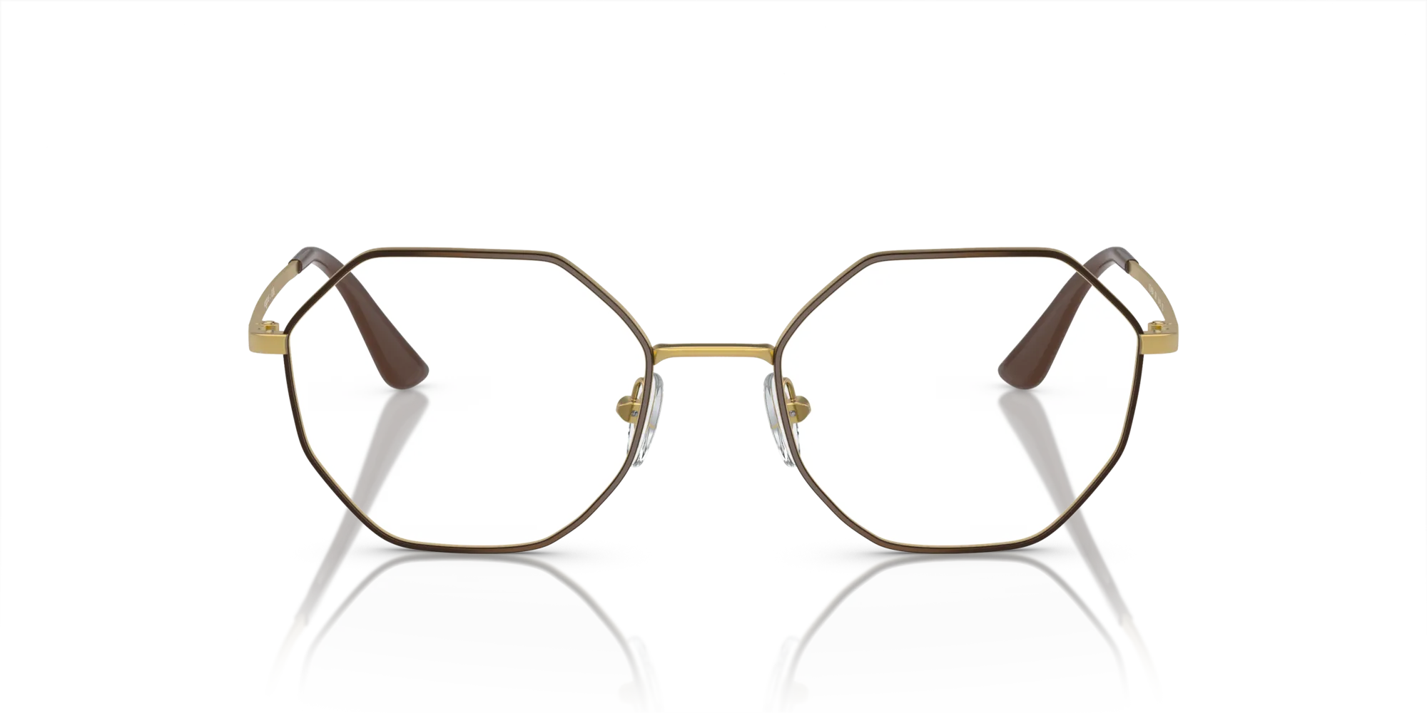 VOGUE EYEWEAR VO4094 997 Montature da vista Metallo Marrone Geometrica Normale - immagine 3