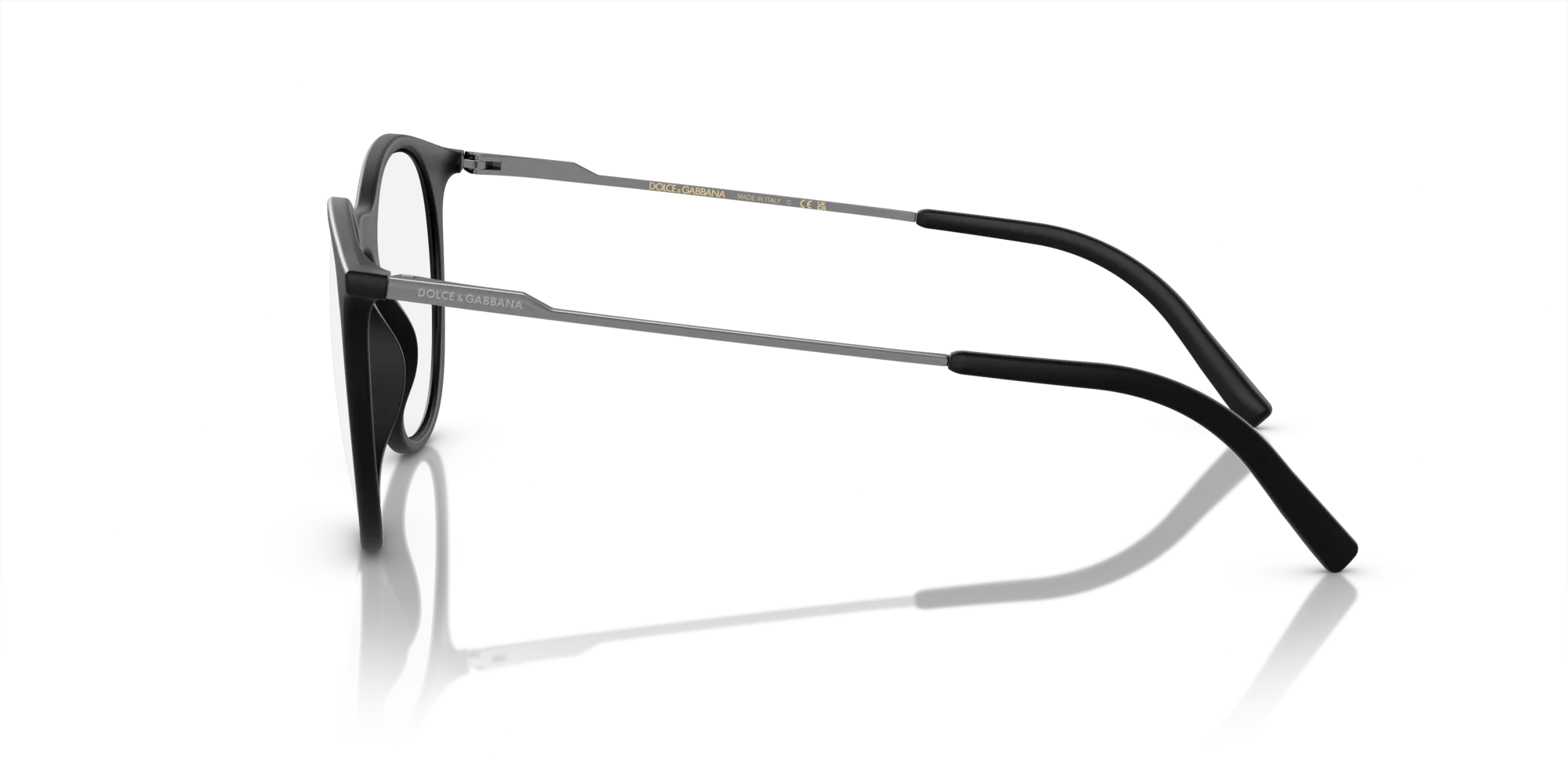 Dolce & Gabbana DG5031 2525 Montature da vista Nylon Nero Pantos Normale - immagine 4