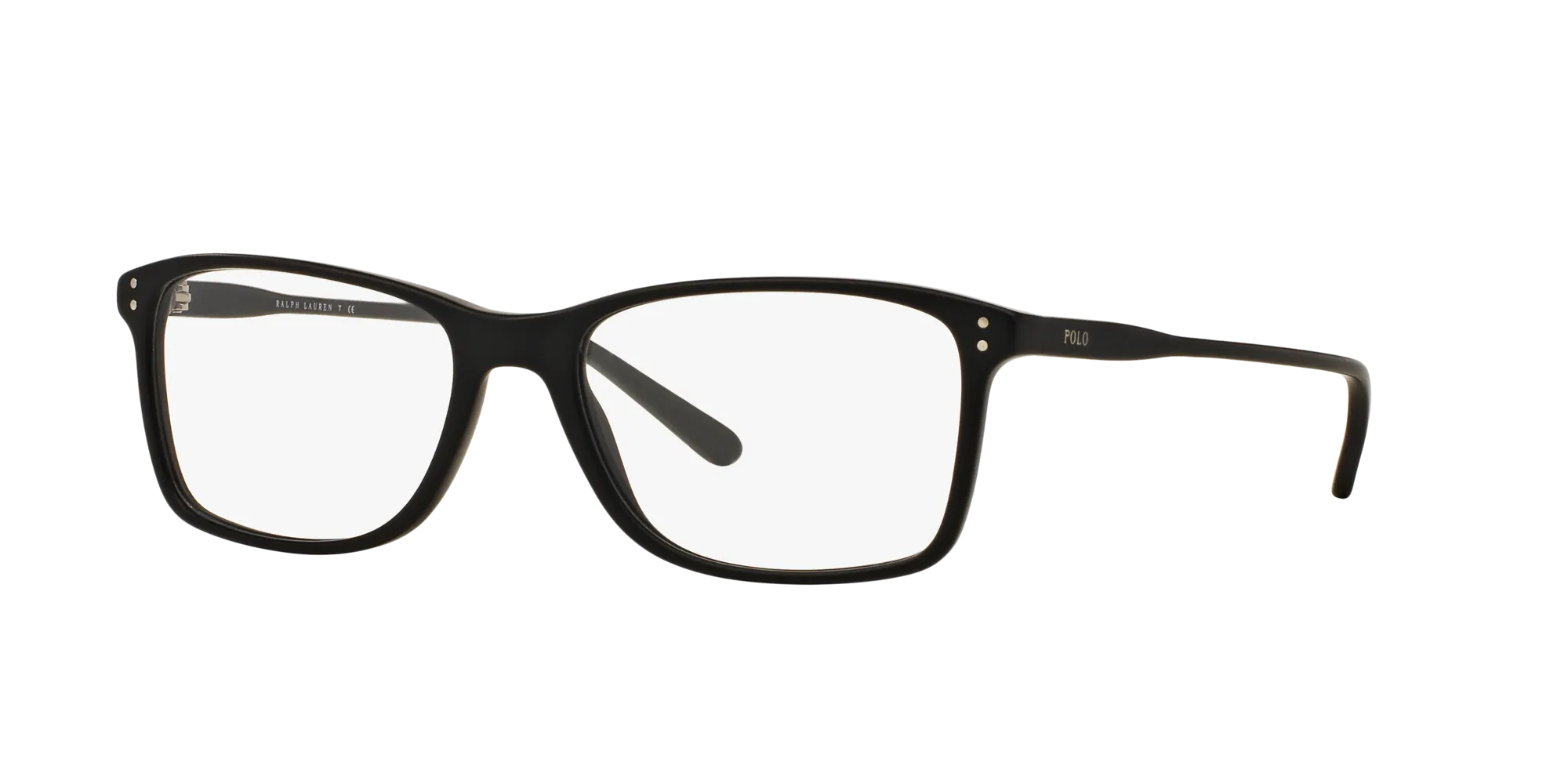 Polo Ralph Lauren PH2155 5284 Montature da vista Acetato Nero Squadrata Normale - immagine 1