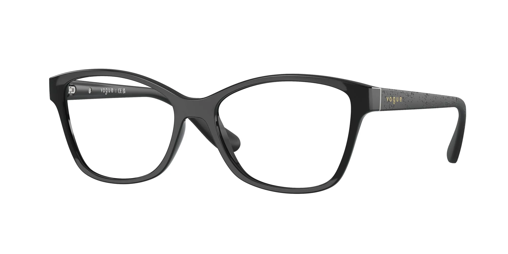 VOGUE EYEWEAR VO2998 W44 Montature da vista Plastica Nero Cat Eye - immagine 1