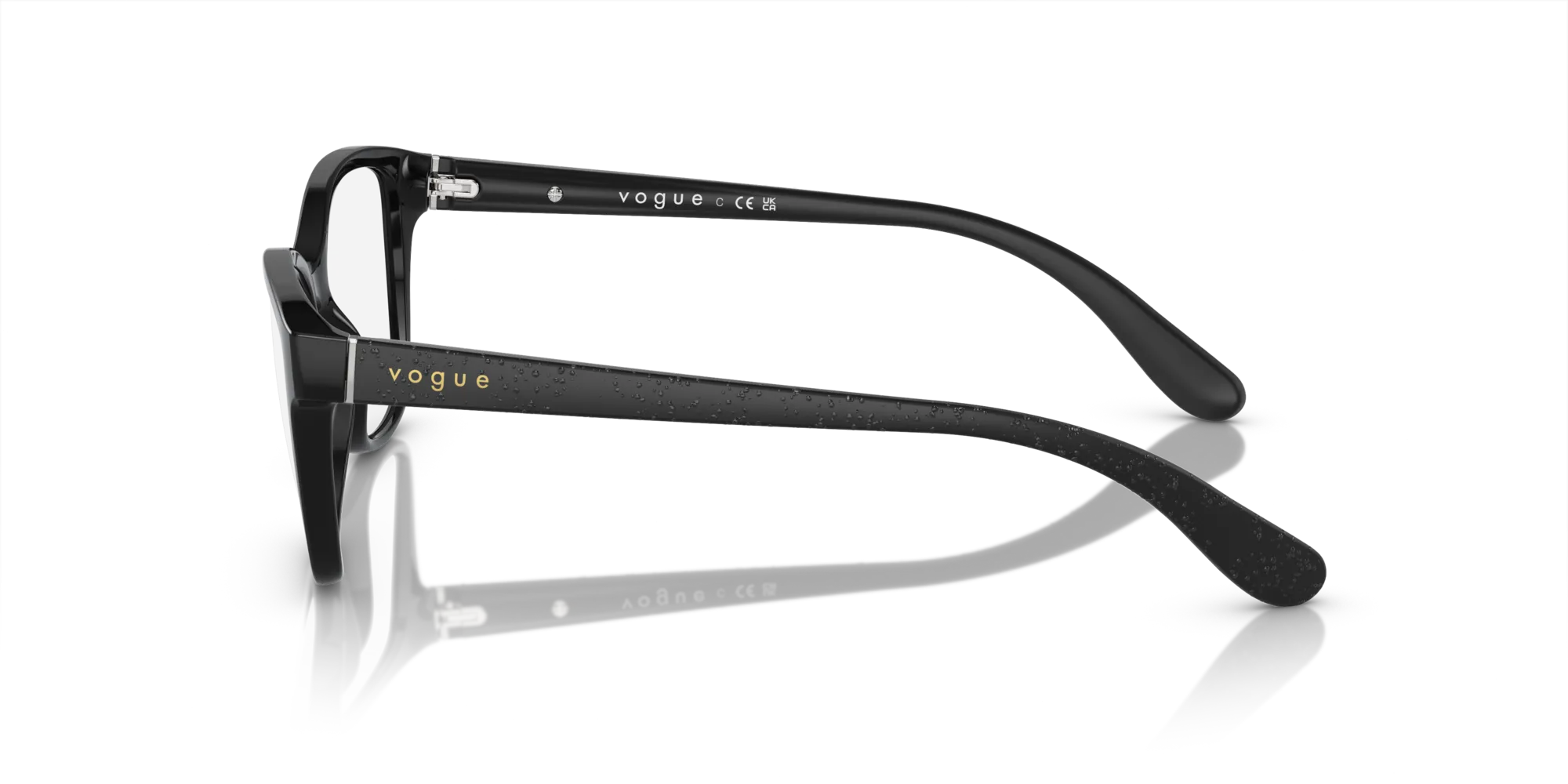 VOGUE EYEWEAR VO2998 W44 Montature da vista Plastica Nero Cat Eye - immagine 4